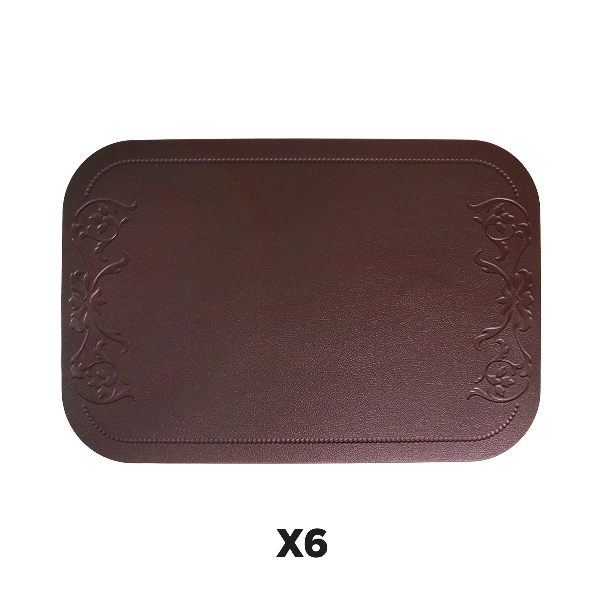 6 sets de table en simili cuir 44x30cm - Image 5