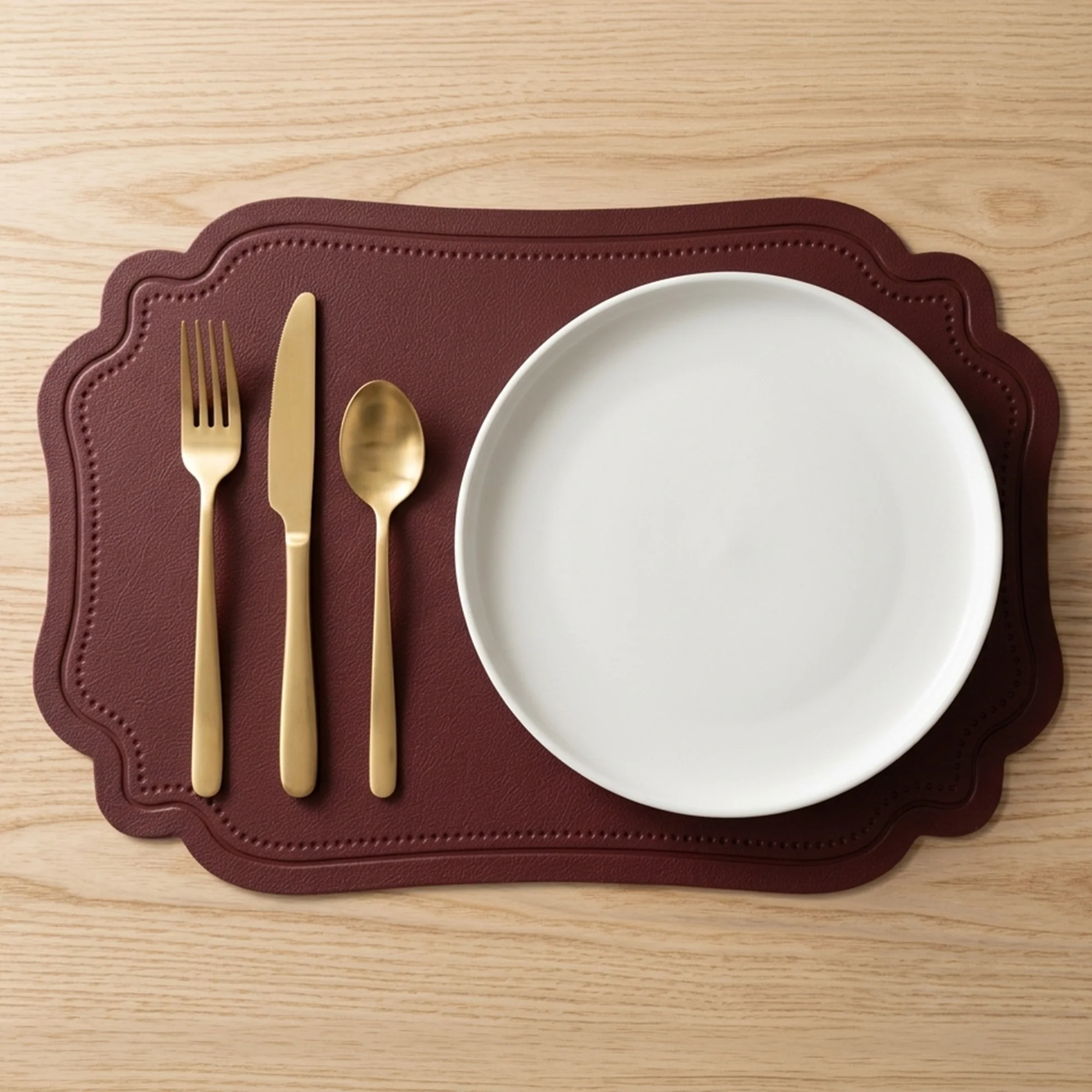 6 sets de table en simili cuir 45x29cm - Image 15