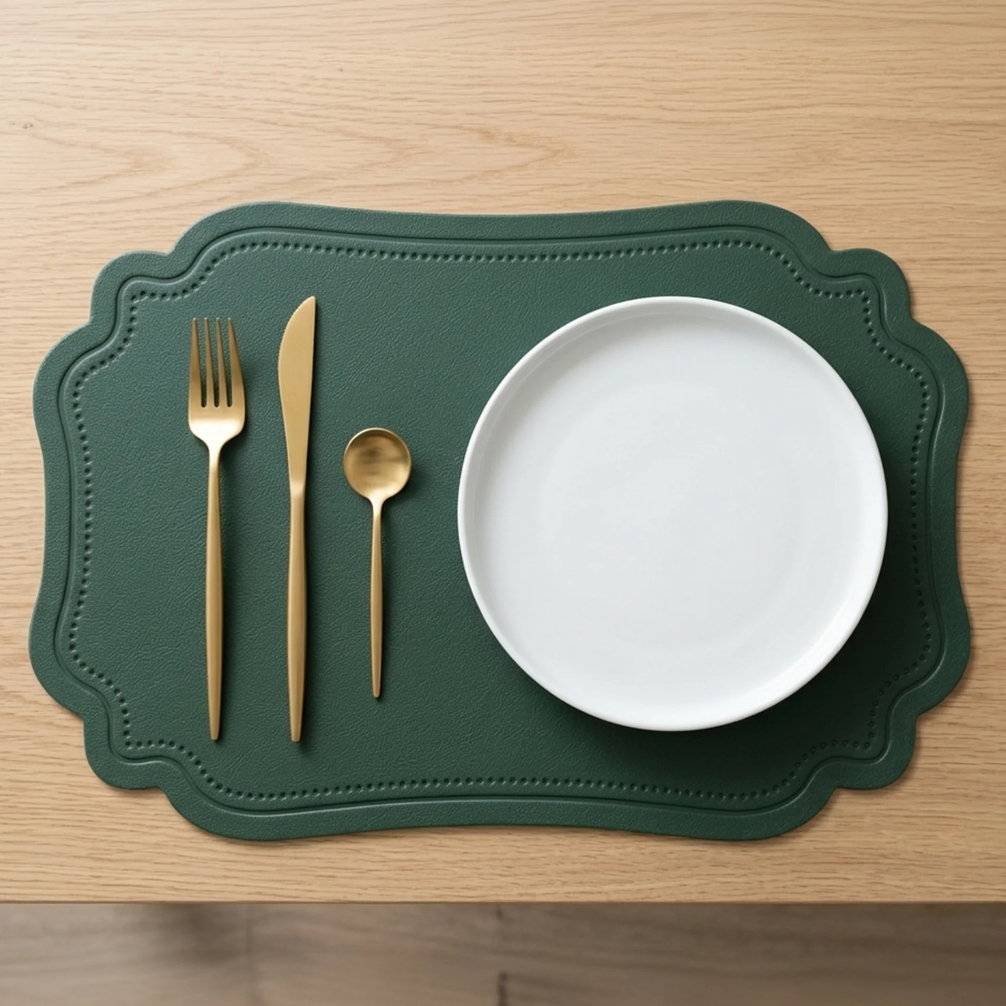 6 sets de table en simili cuir 45x29cm - Image 5
