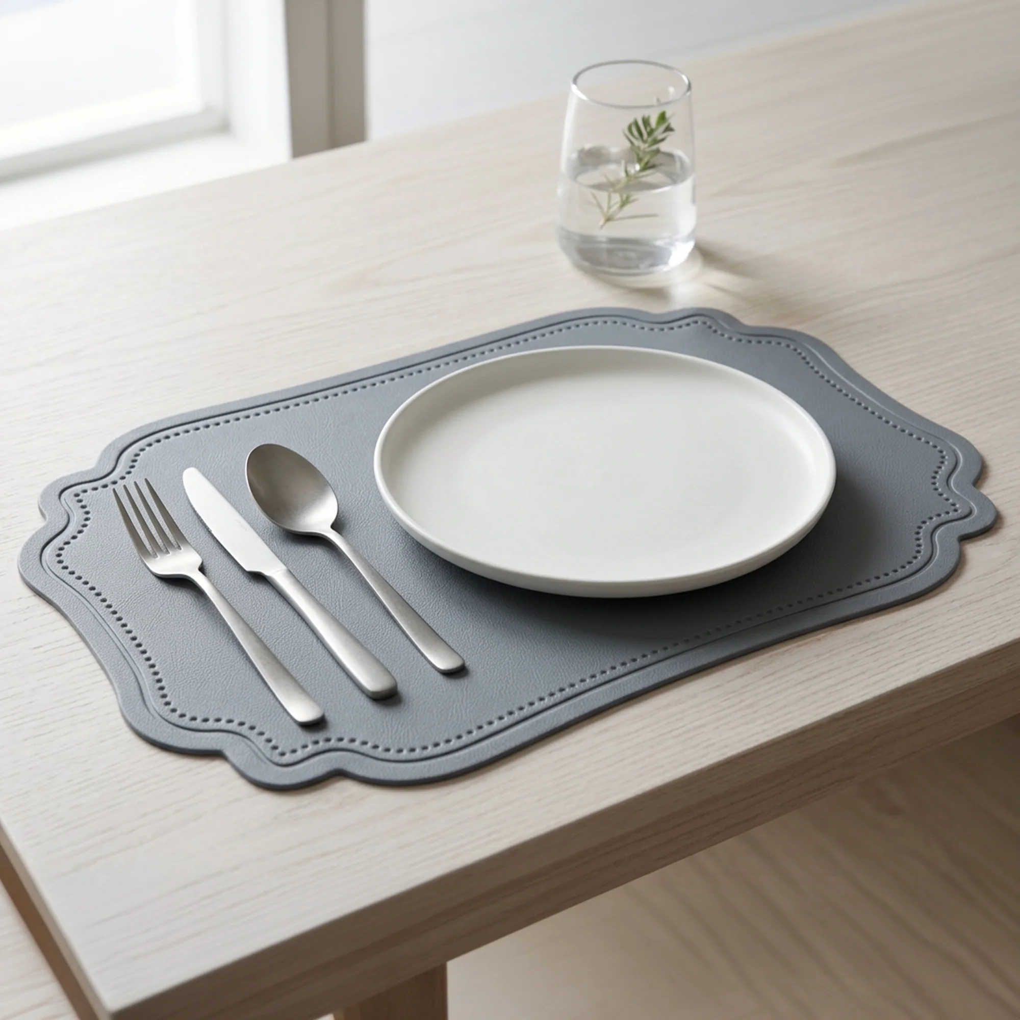 6 sets de table en simili cuir 45x29cm - Image 8