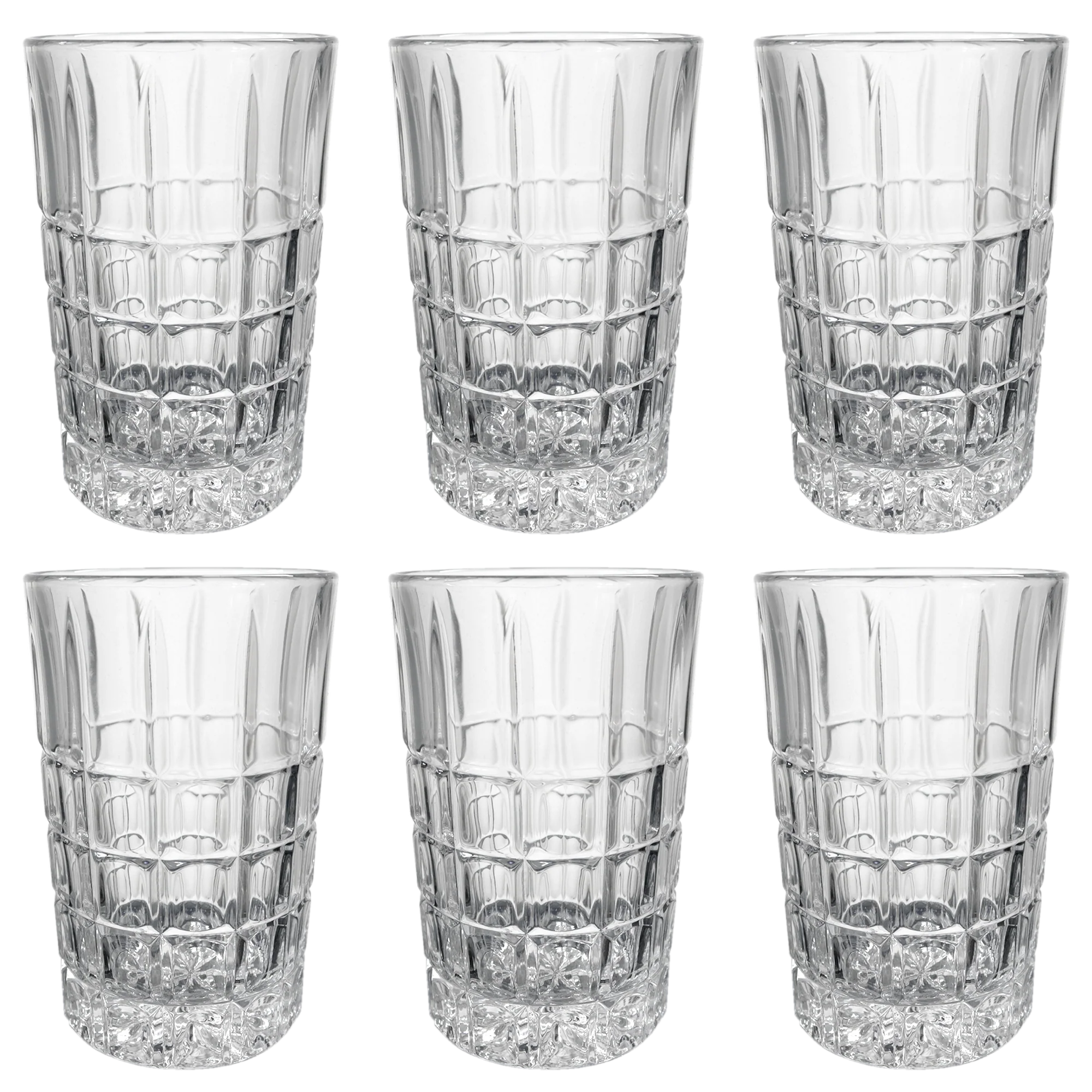 6 verres à thé 10x6cm - Image 3