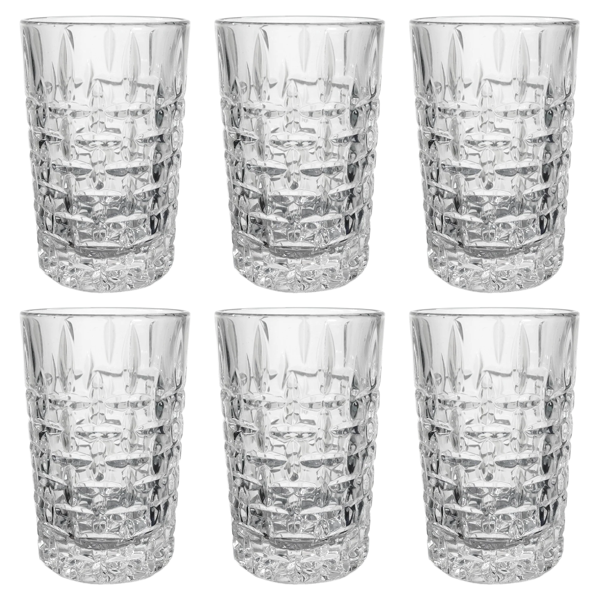 6 verres à thé 10x6cm - Image 2