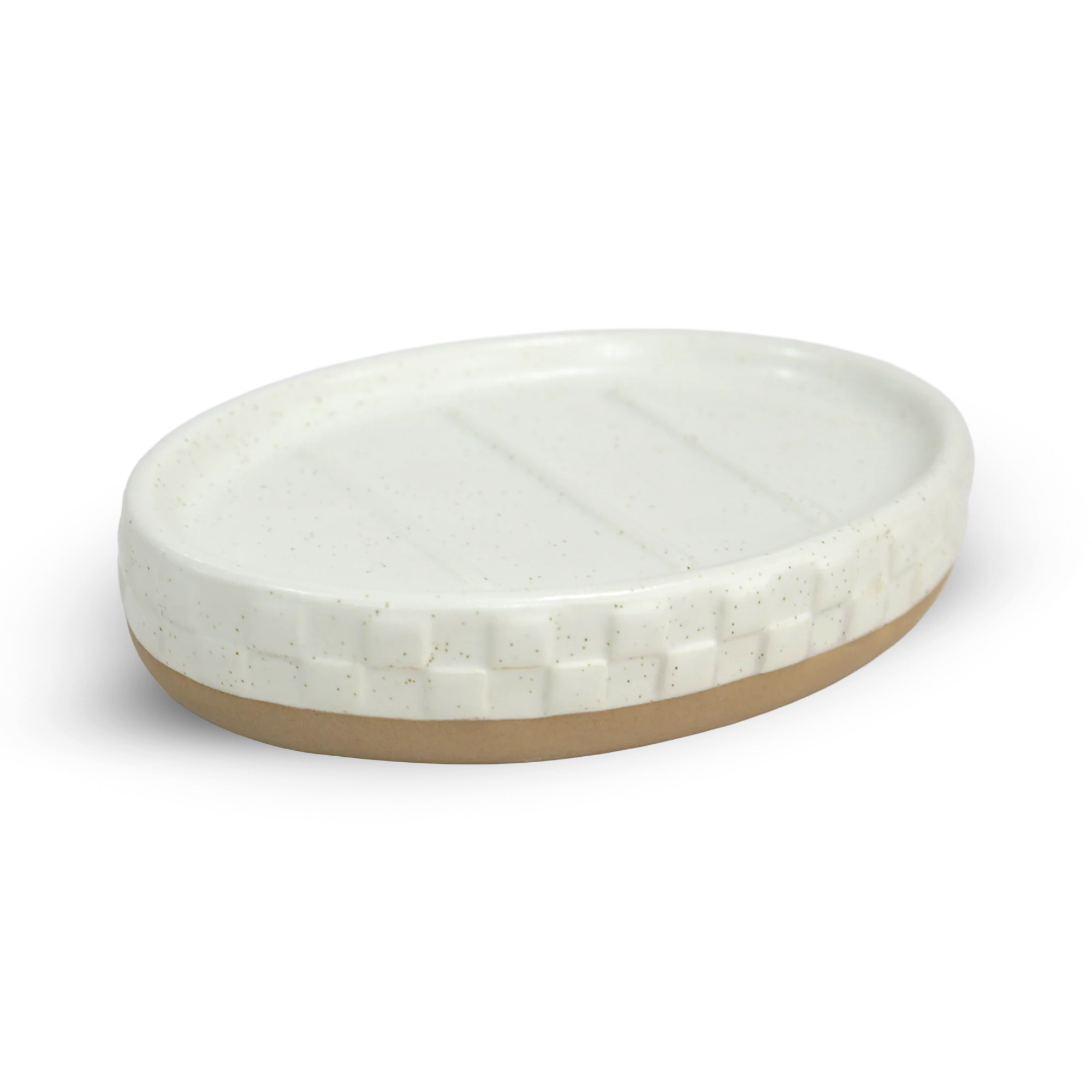 Accessoires Salle de Bain 4pcs Blanc Cassé - Image 5