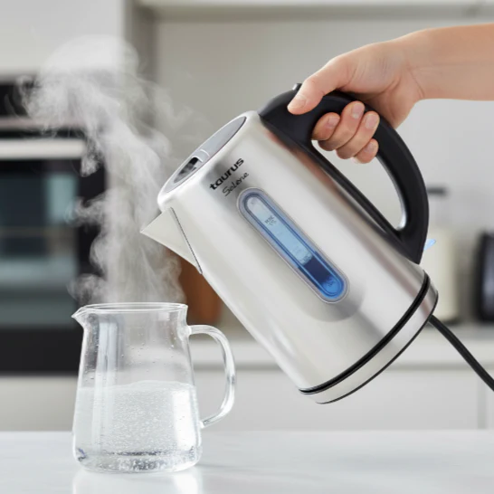 Bouilloire électrique en inox 1,7L 2200W TAURUS - Image 2