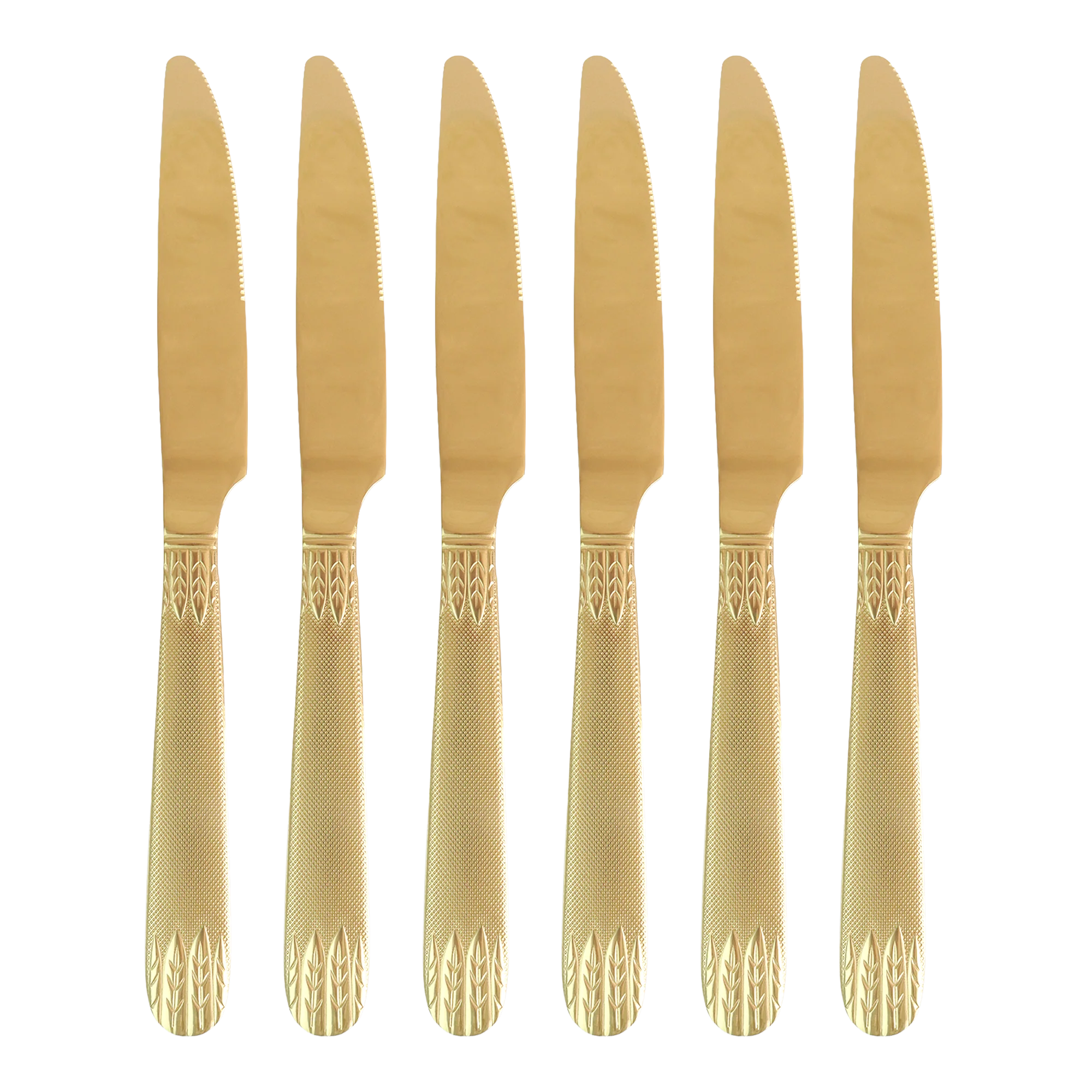 Couverts de table dorés 24pcs modèle 4 - Image 4