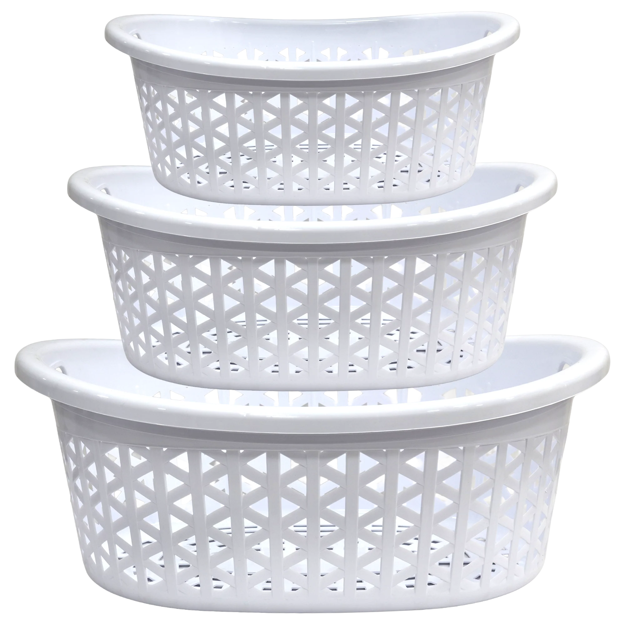Etendoir en plastique + 3 paniers à linge 44cm + 52cm + 60cm - Image 5
