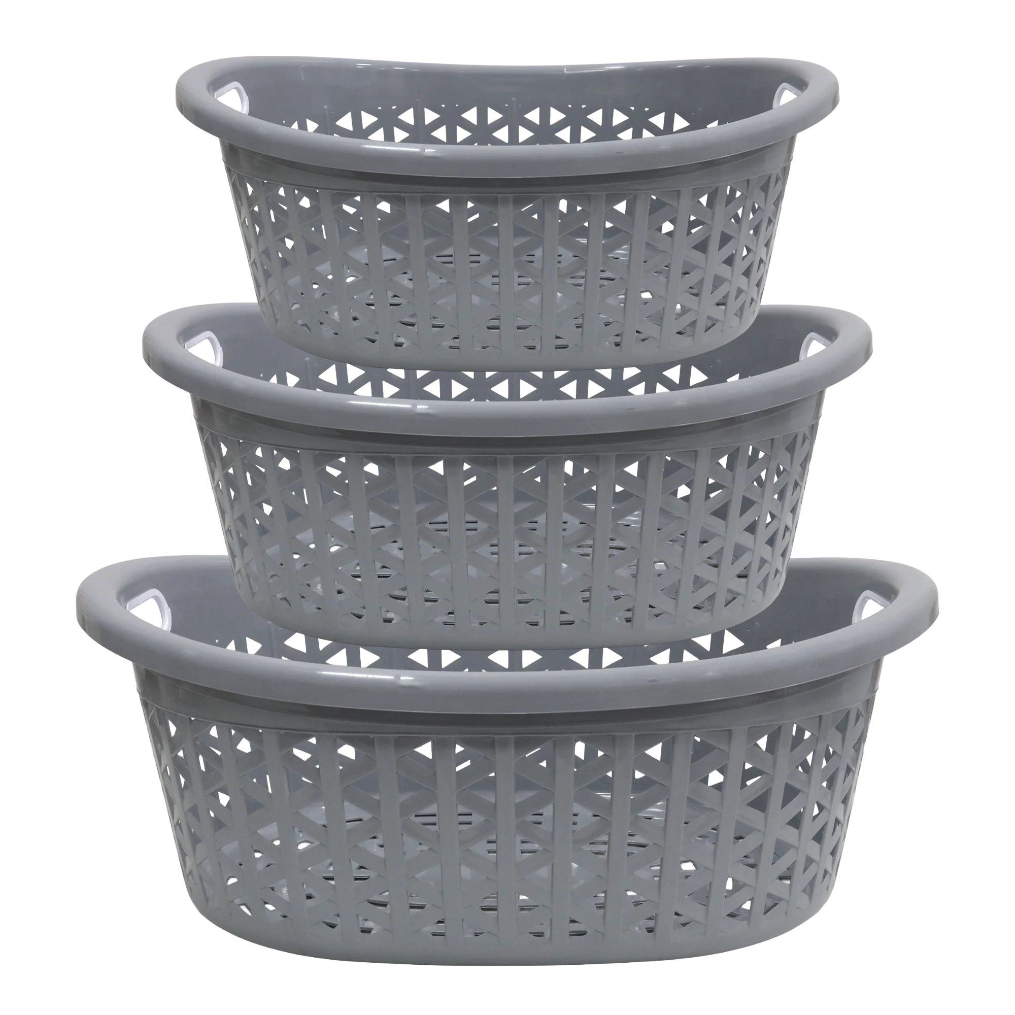 Etendoir en plastique + 3 paniers à linge 44cm + 52cm + 60cm - Image 6