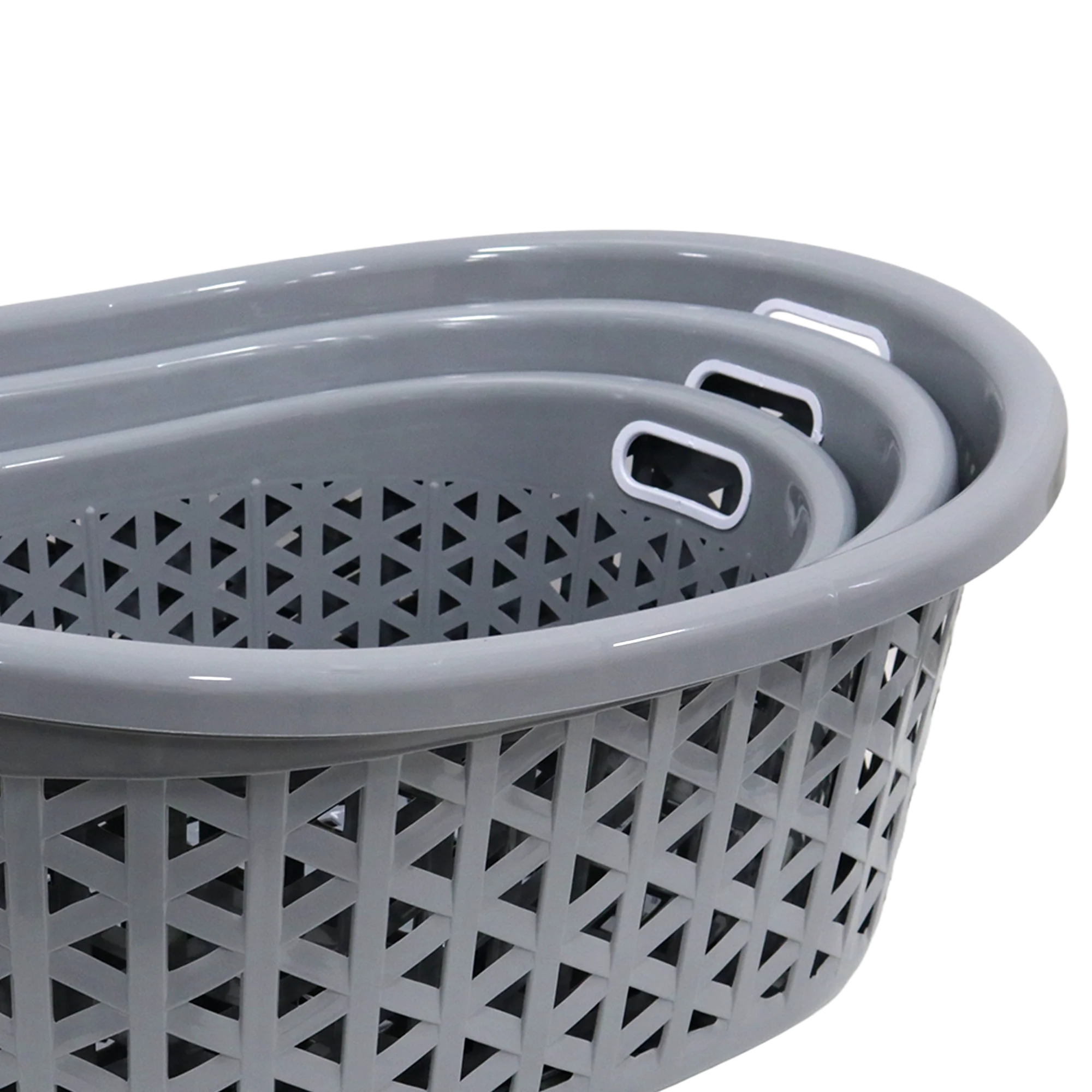 Etendoir en plastique + 3 paniers à linge 44cm + 52cm + 60cm - Image 7