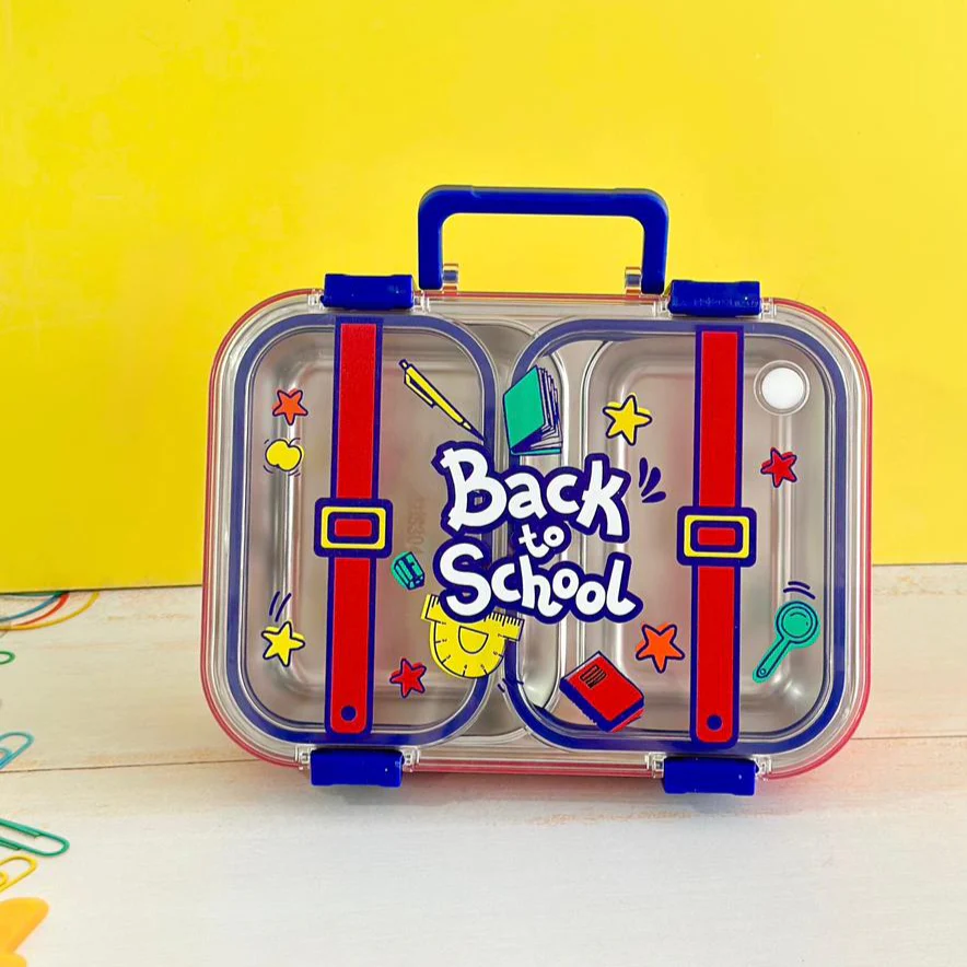 Lunch box en inox 2 compartiments 700ML - Image 3