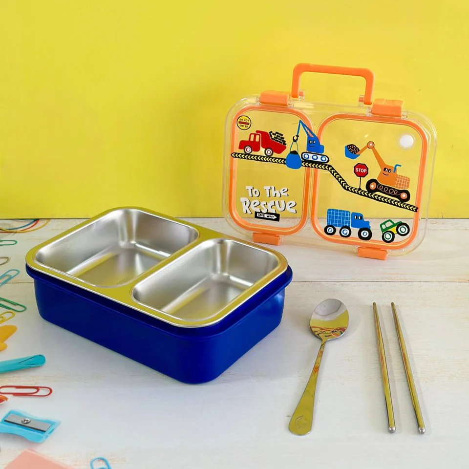 Lunch box en inox 2 compartiments 700ML - Image 6