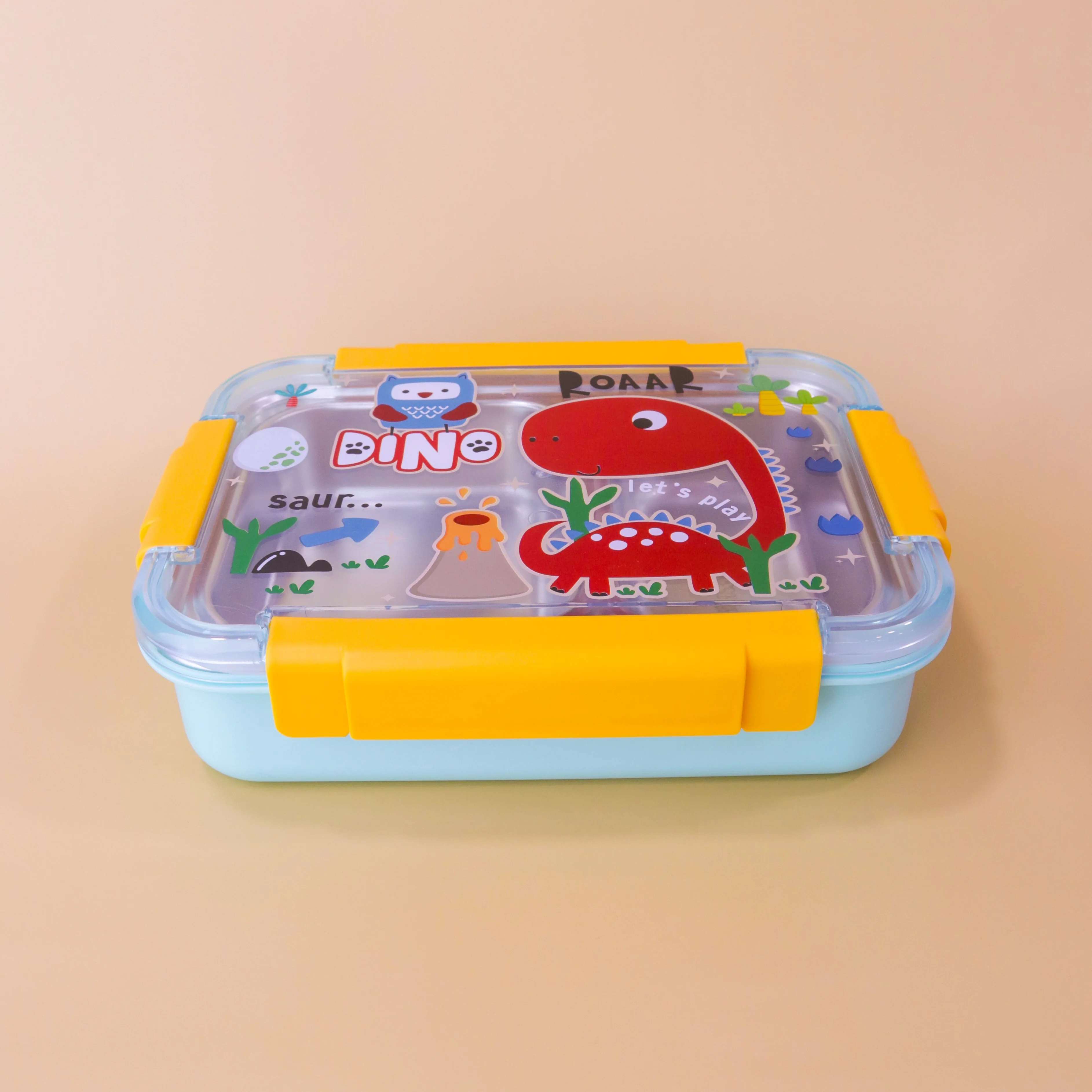 Lunch box en inox kids 21x16x7cm - Image 2