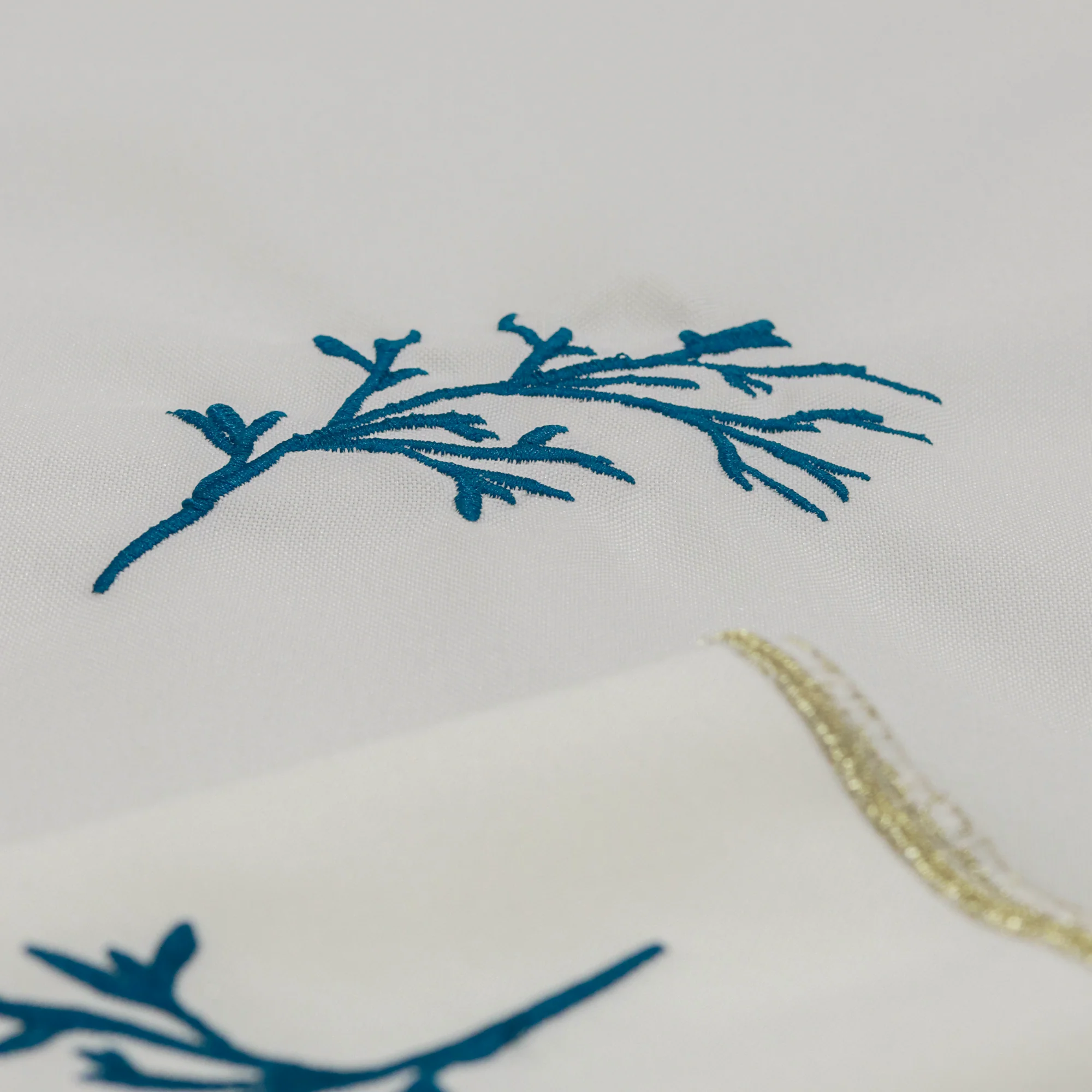 Nappe de table 180cm + 12 serviettes 38cm - Image 5