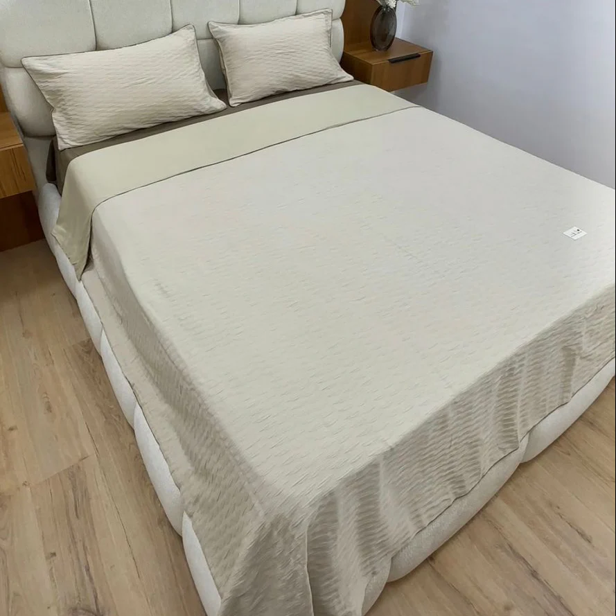 Parure de lit 4pcs 200x230cm / 245x250cm / 50x70cmx2 - Image 5