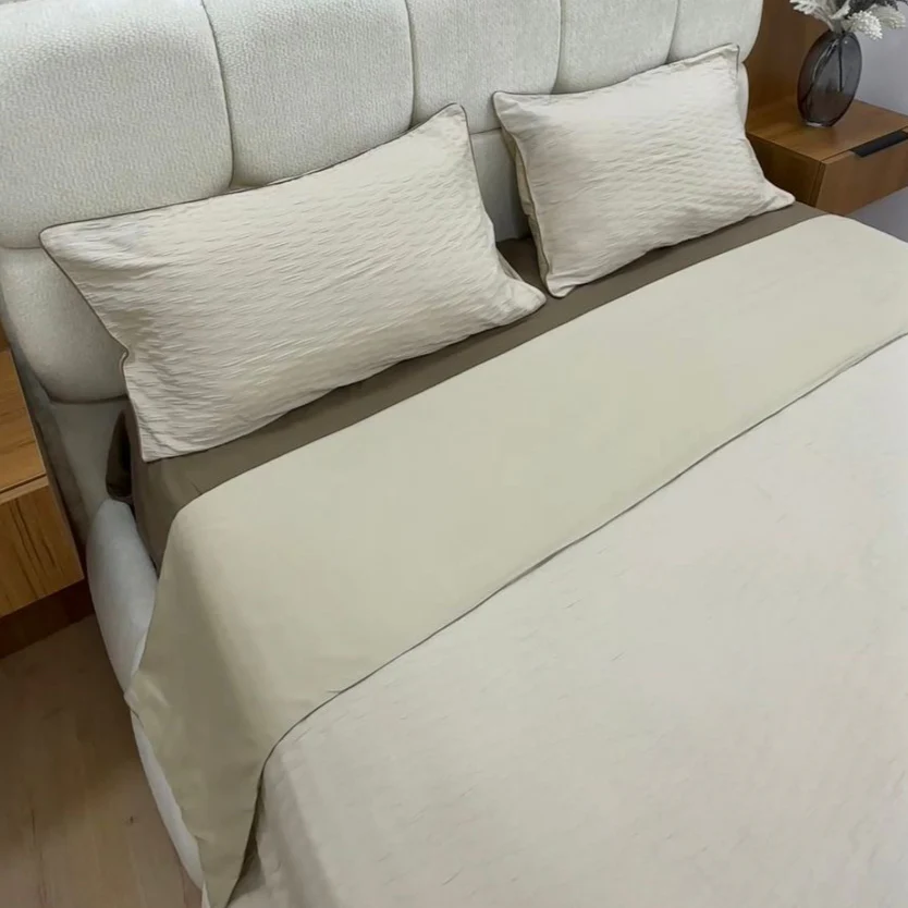 Parure de lit 4pcs 200x230cm / 245x250cm / 50x70cmx2 - Image 6