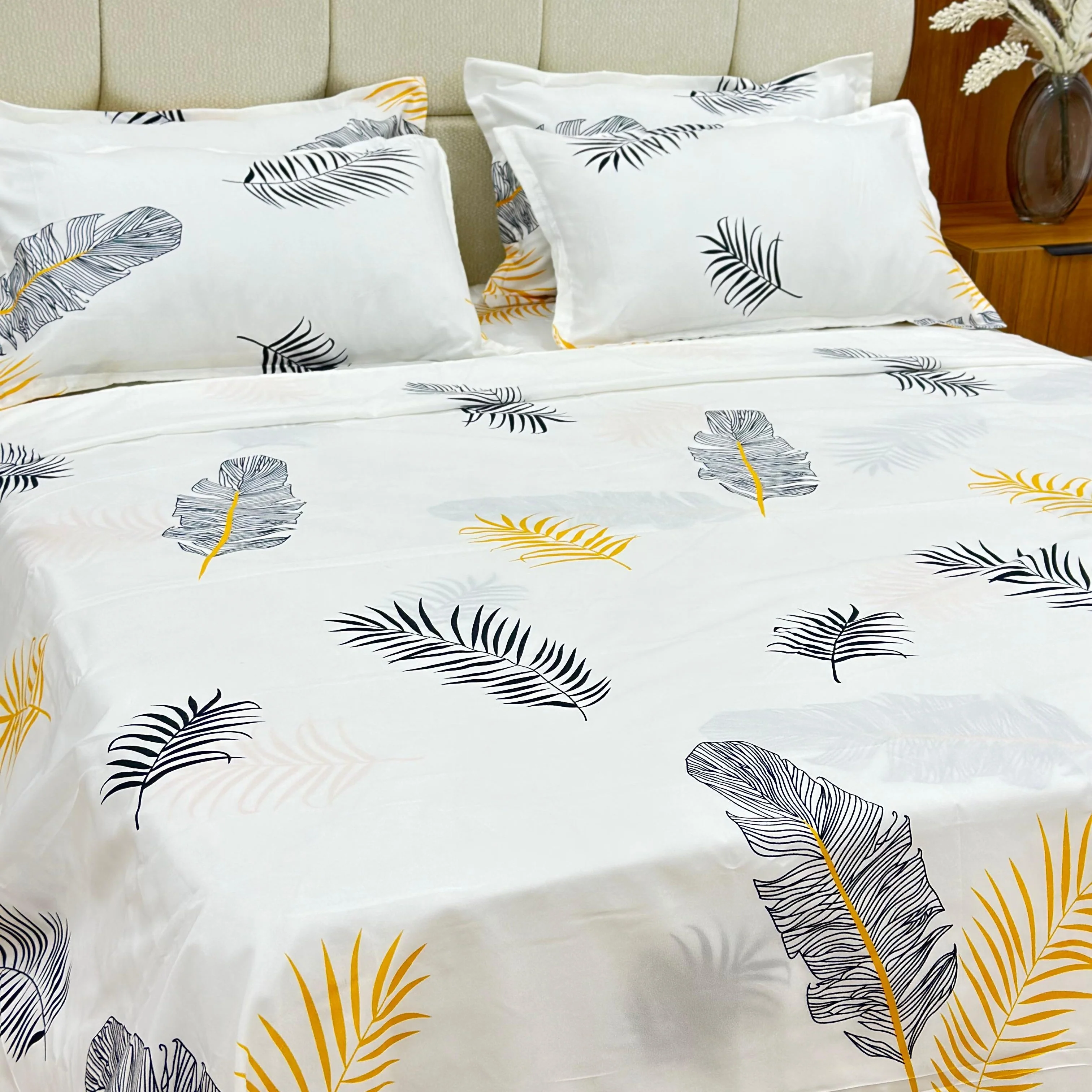 Parure de lit 6pcs 230x230cm x2 / 50x70cm x4 - Image 7
