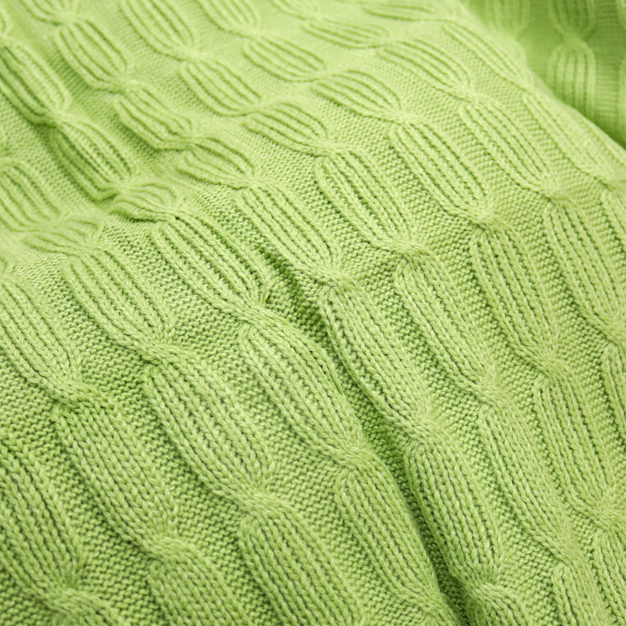 Plaid vert 130x180cm - Image 4