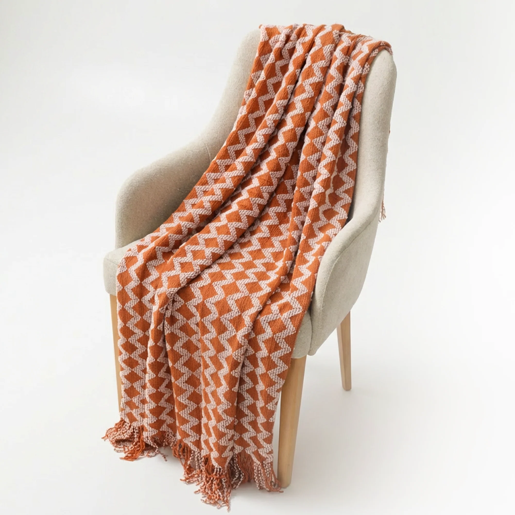 Plaid zigzag 130x170cm - Image 6