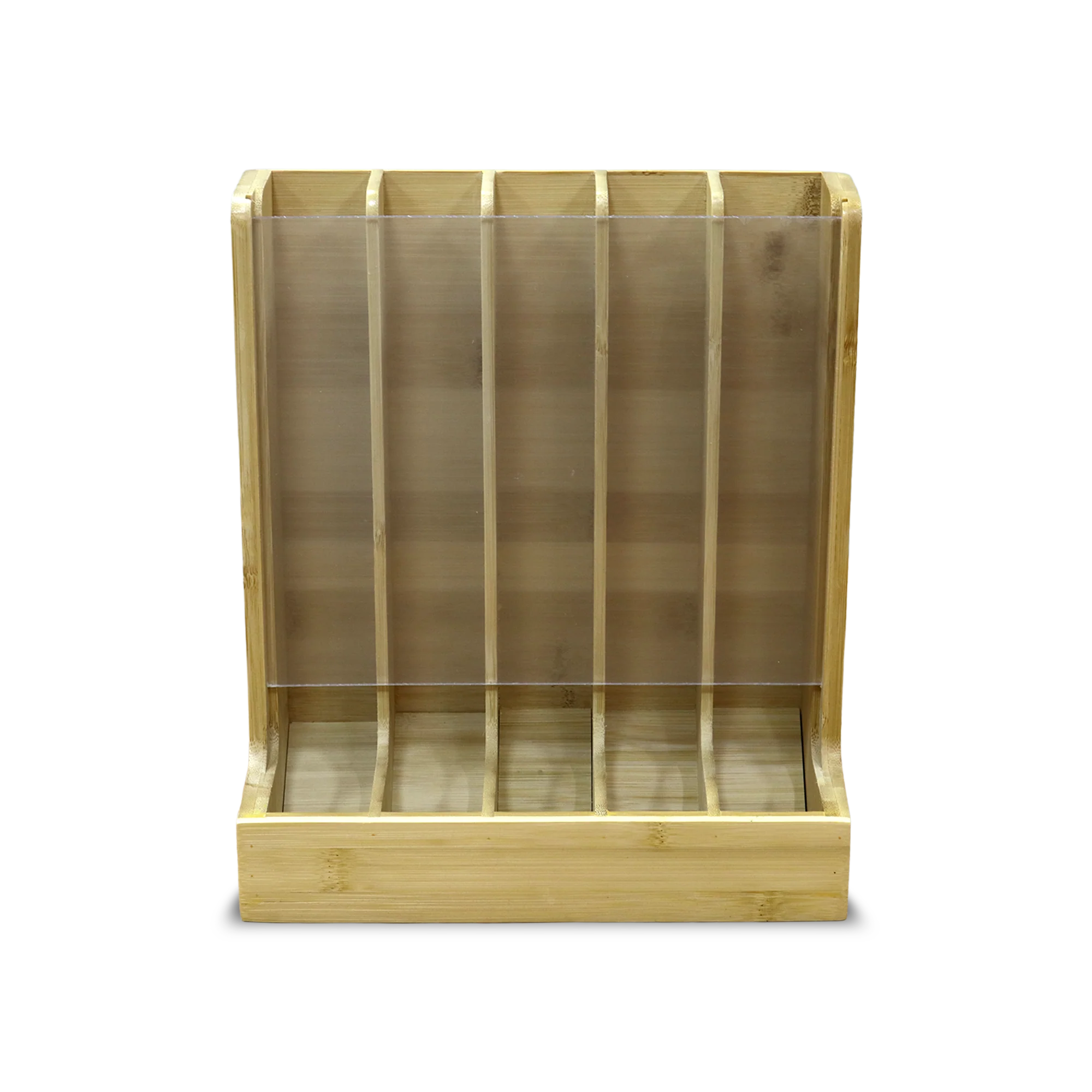 Porte capsules en bois 25x29cm - Image 3