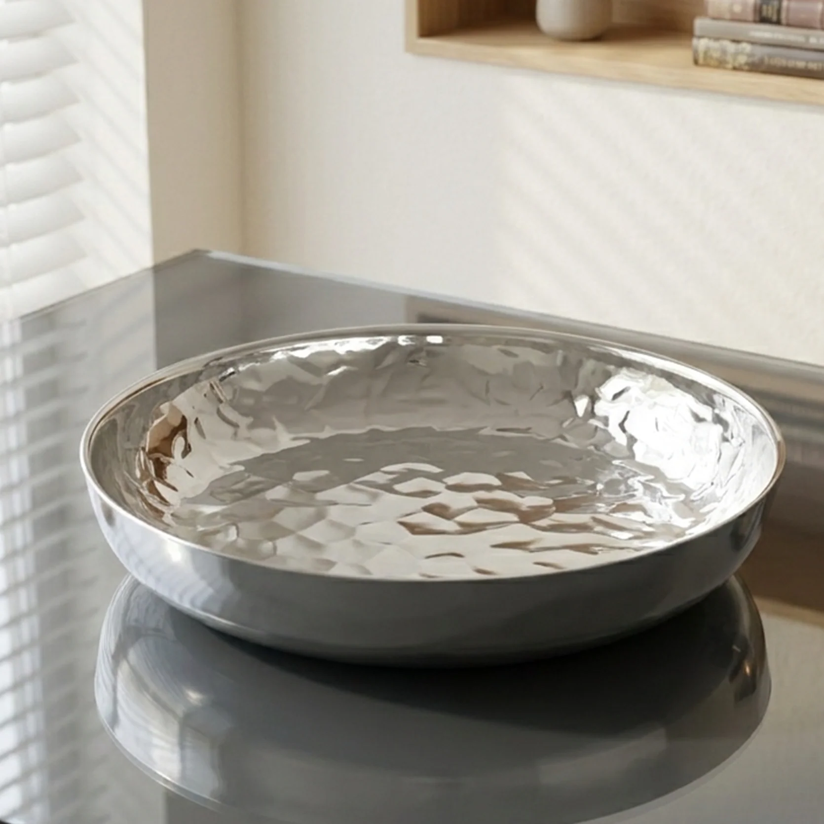 Présentoir double wall rond en inox 30cm - Image 3