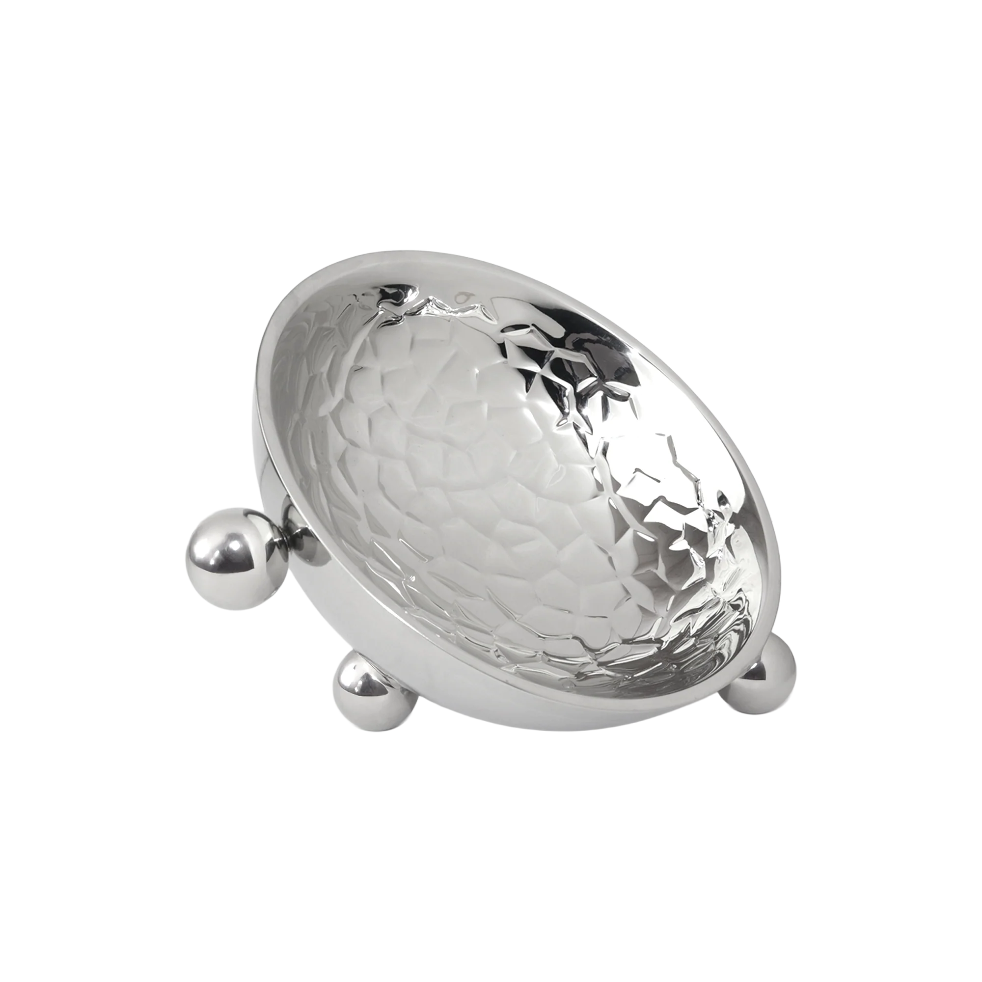 Bol en inox argenté 23cm - Image 3