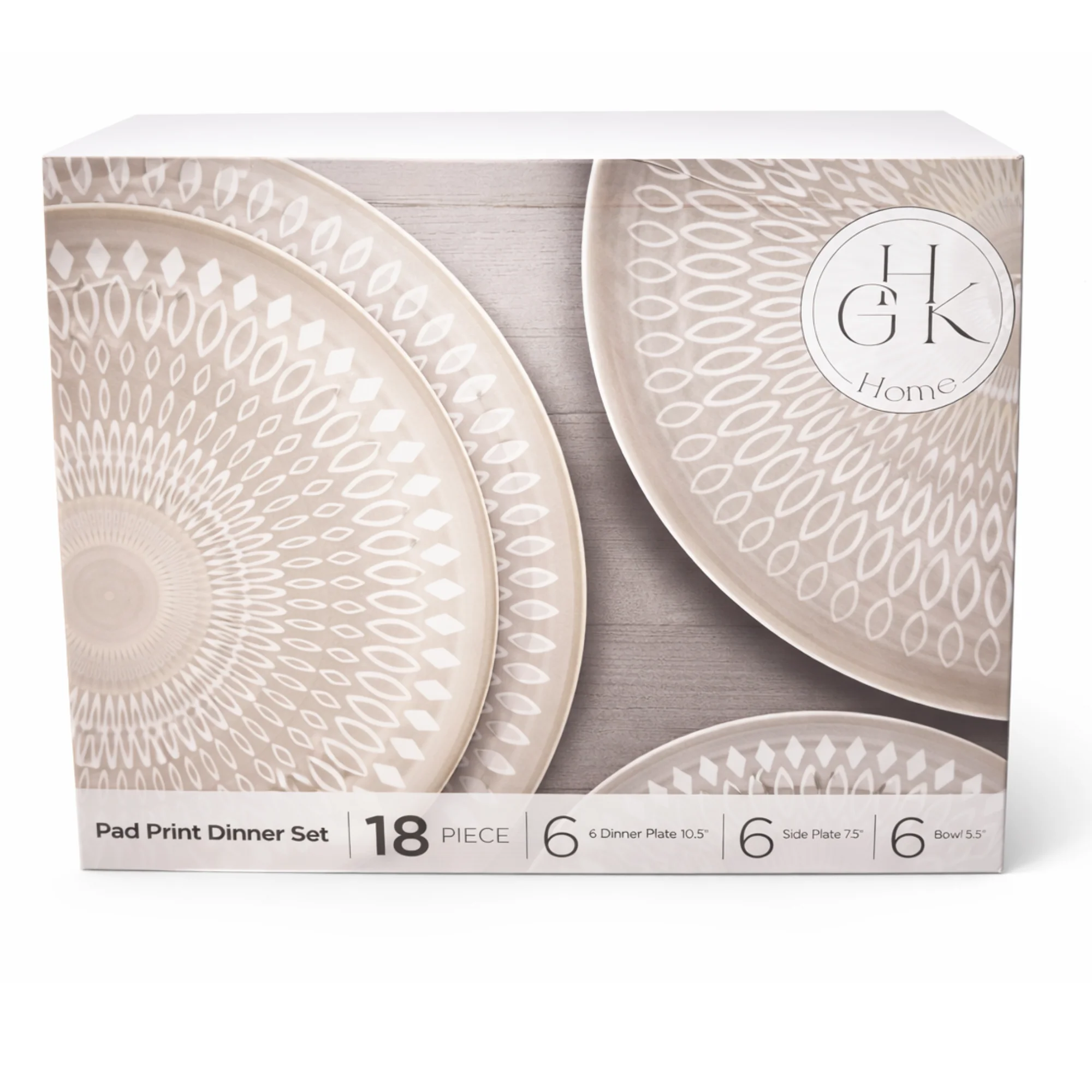 Service de table 18pcs GHK PAD PRINT - Image 3