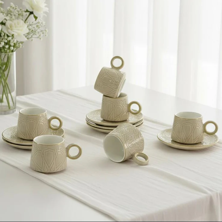 Service de table beige 31pcs - Image 8