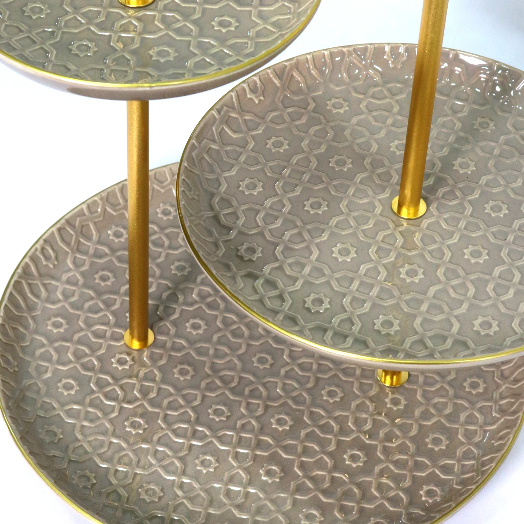 Service de table marron 31pcs - Image 3