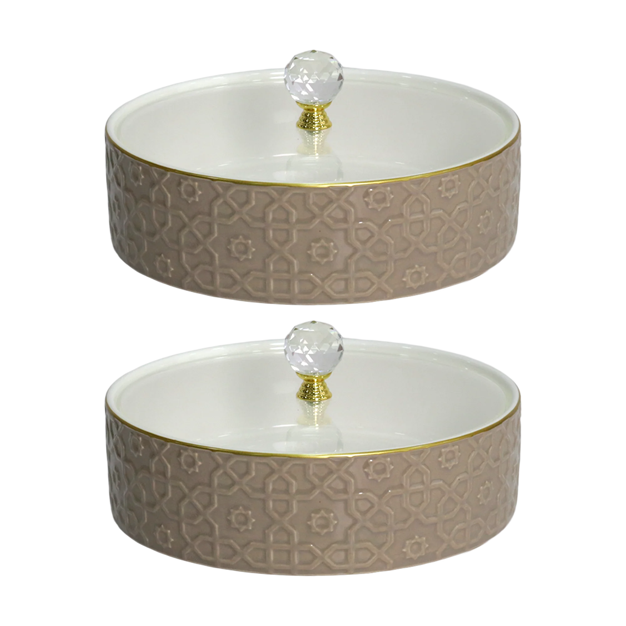 Service de table marron 31pcs - Image 4