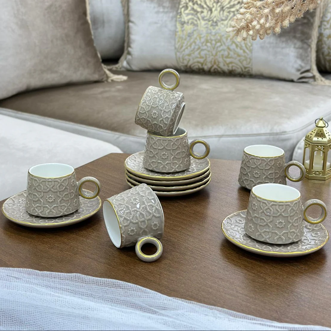 Service de table marron 31pcs - Image 9