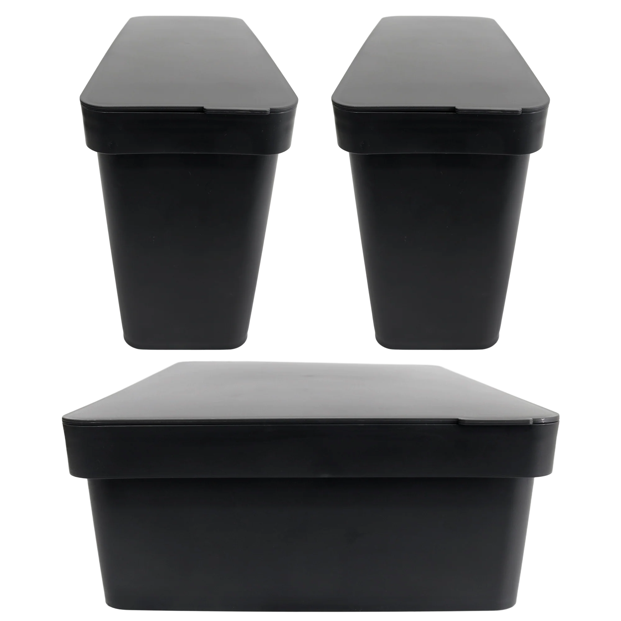 Set 2 boîtes rangement 14cm + 1 boîte de 28cm - Image 8