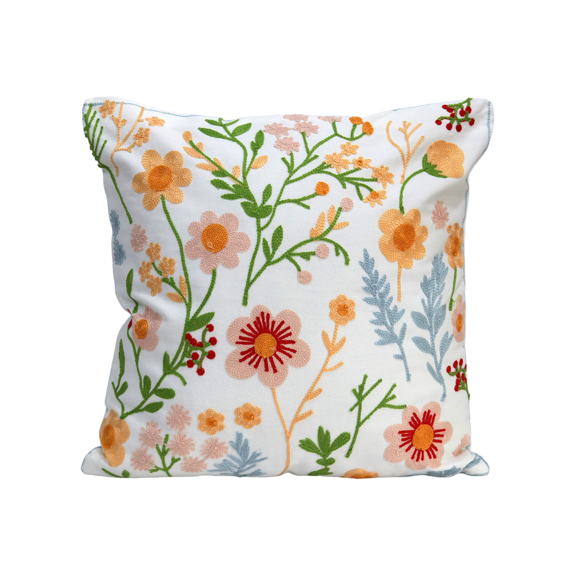 Set 2 coussins 45x45cm rose - Image 2