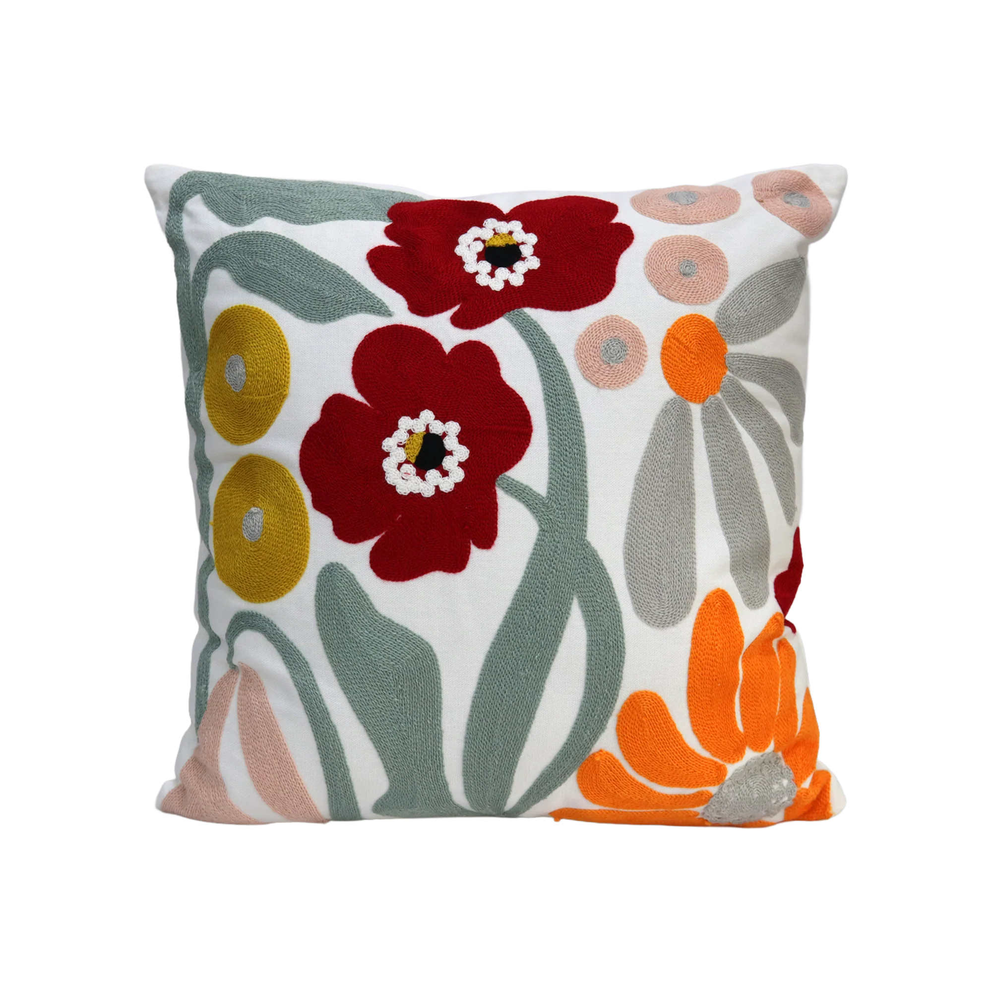 Set 2 coussins 45x45cm jaune - Image 2