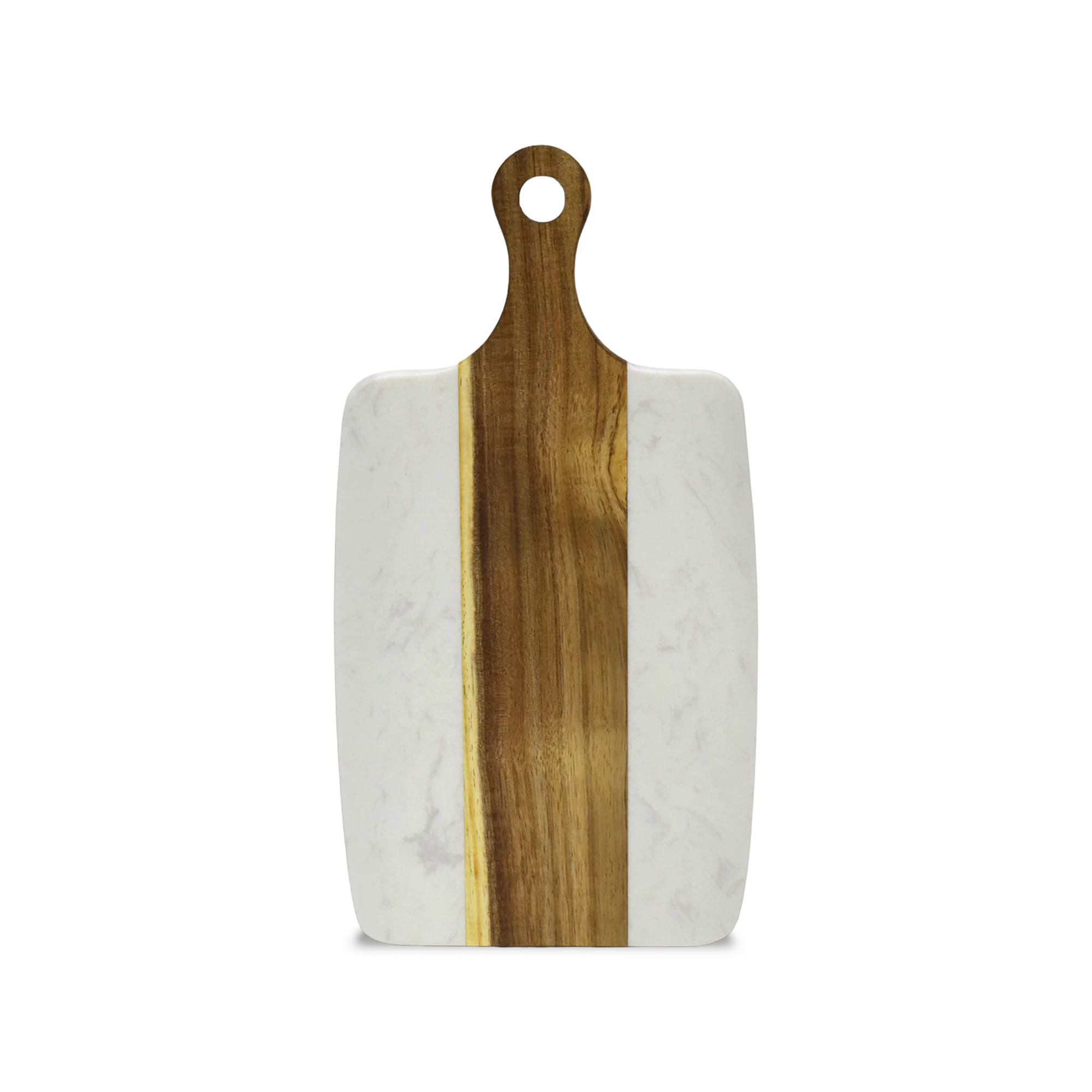 Set 2 planches en marbre et bois 35x18cm - Image 3