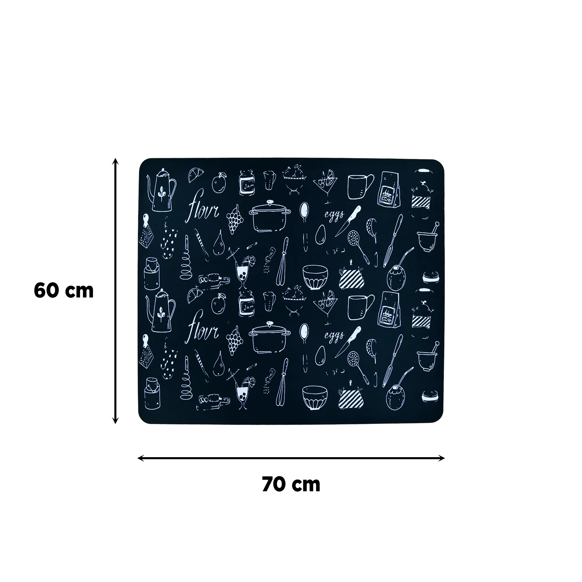 Set 2 tapis cuisine imperméable 180x60cm + 70x60cm - Image 23