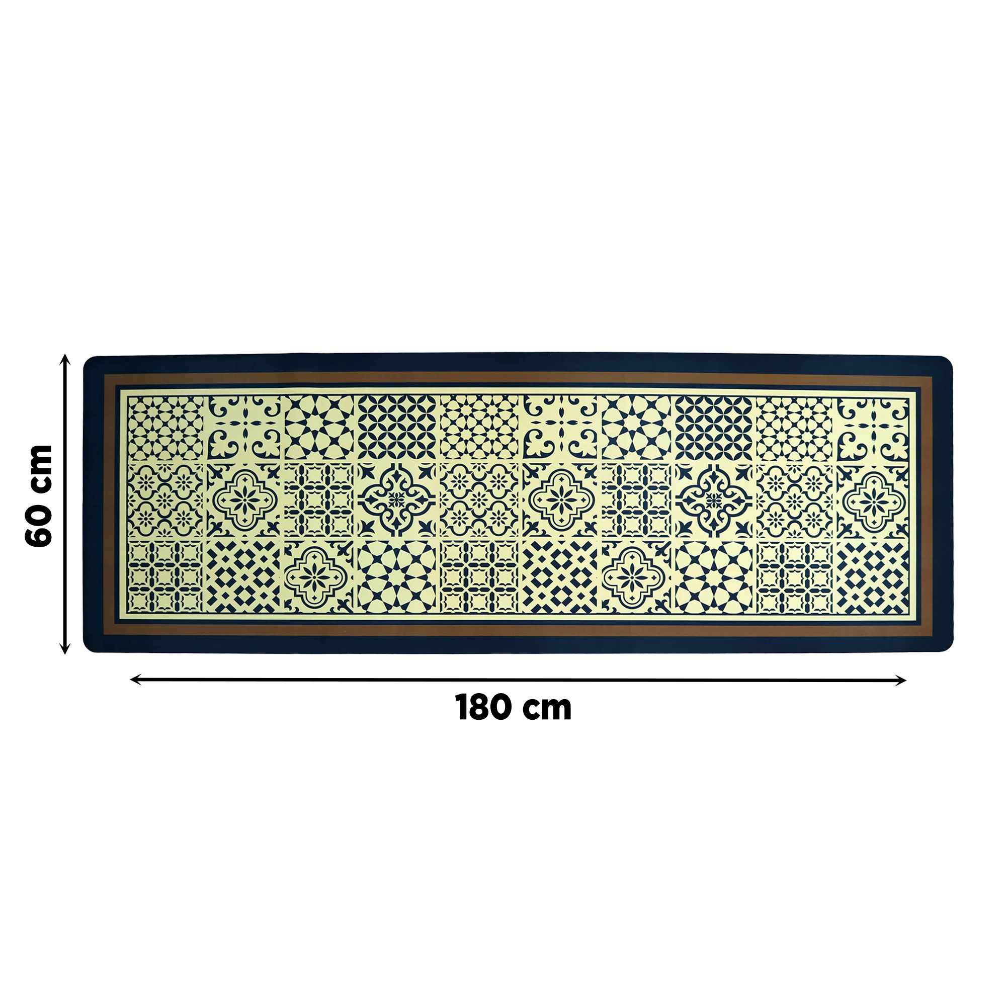 Set 2 tapis cuisine imperméable 180x60cm + 70x60cm - Image 29