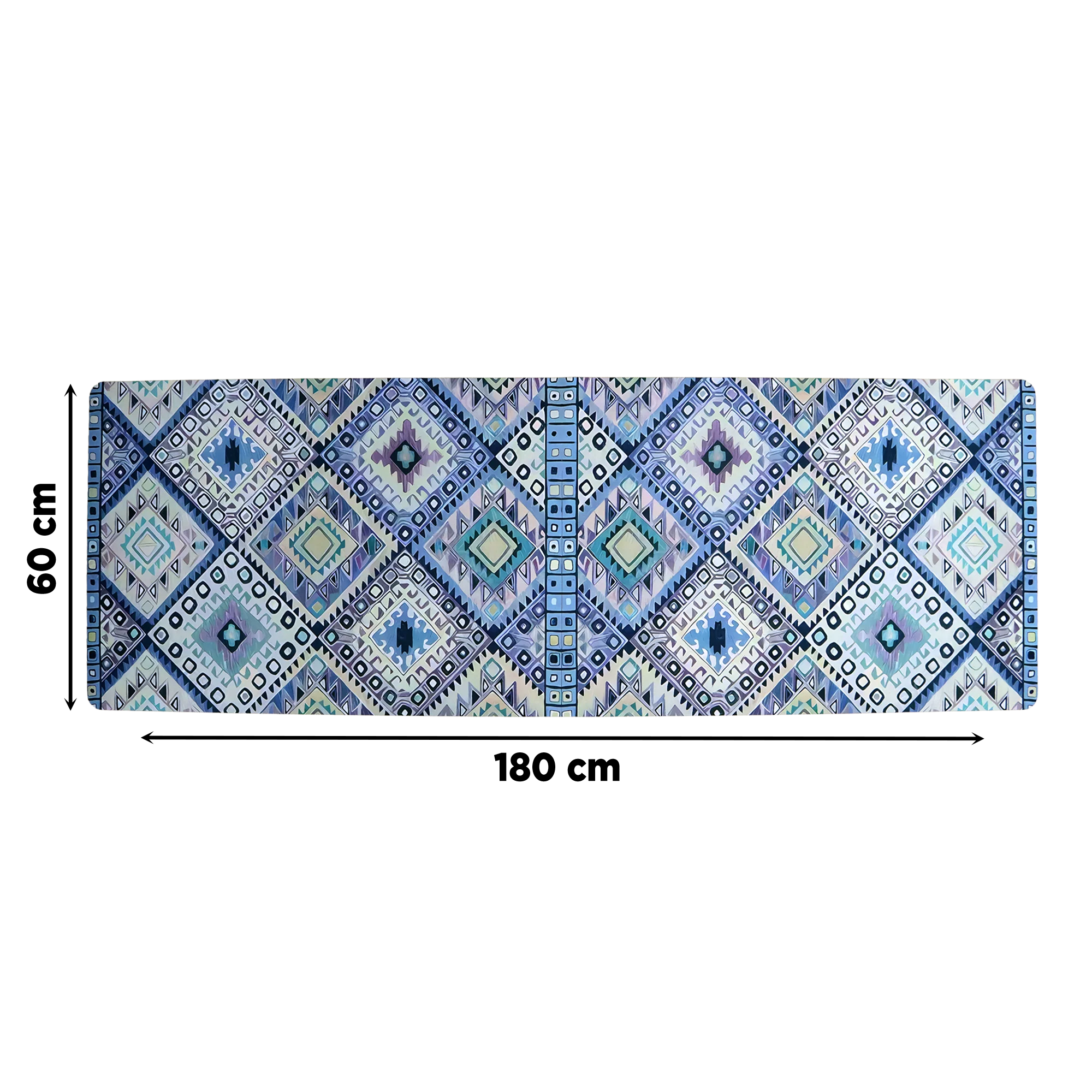 Set 2 tapis cuisine imperméable 180x60cm + 70x60cm - Image 4