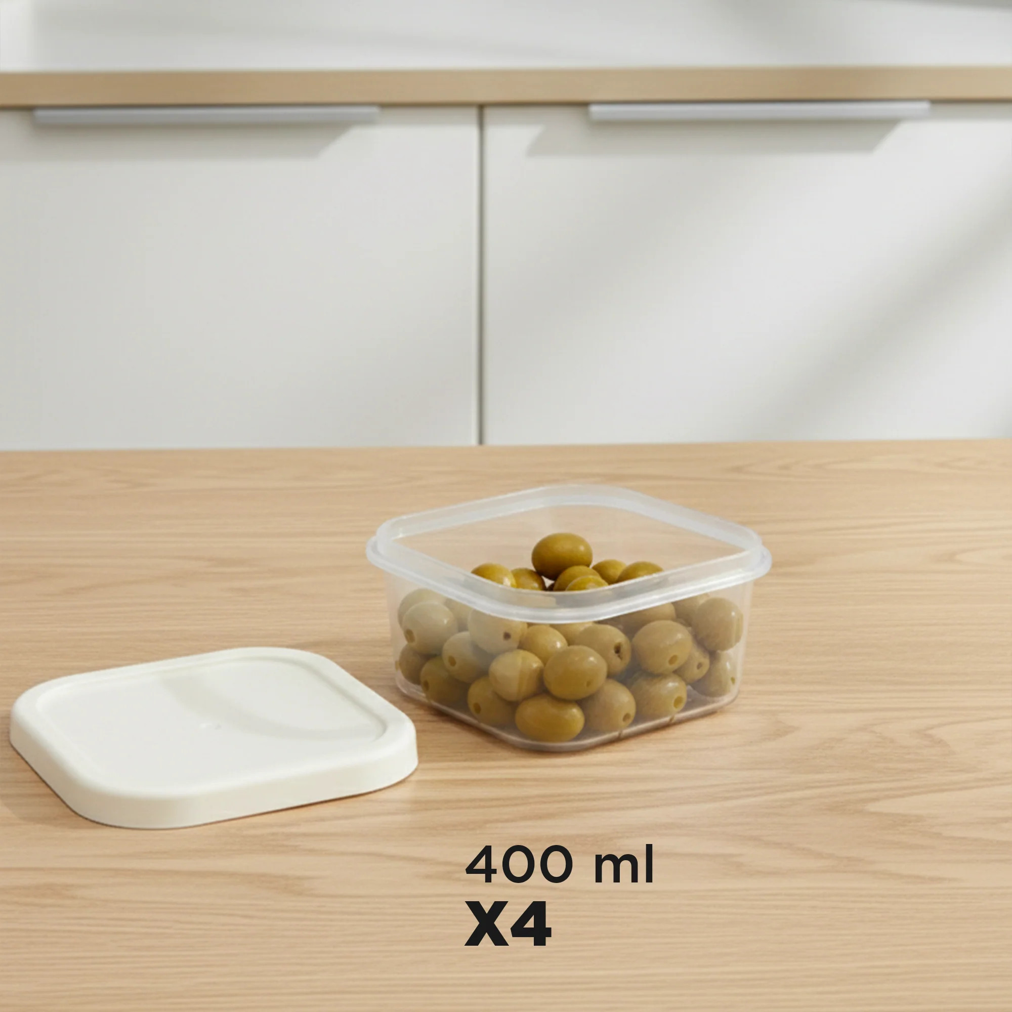 Set 28 boîtes de stockage en plastique - Image 11