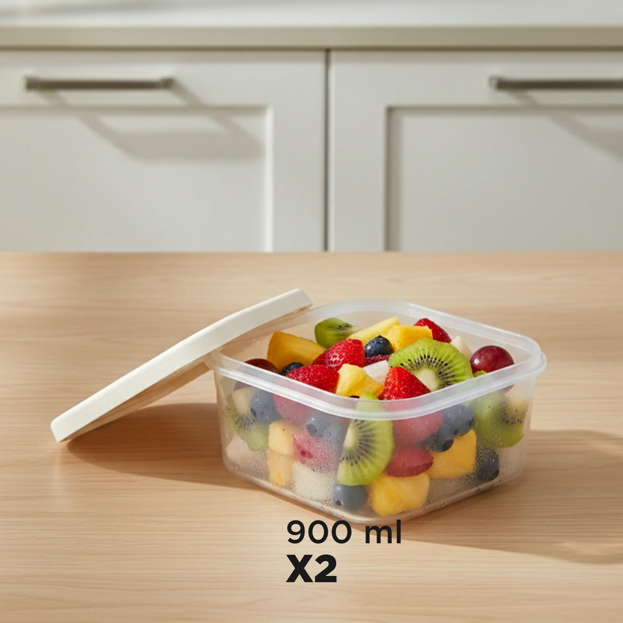 Set 28 boîtes de stockage en plastique - Image 13