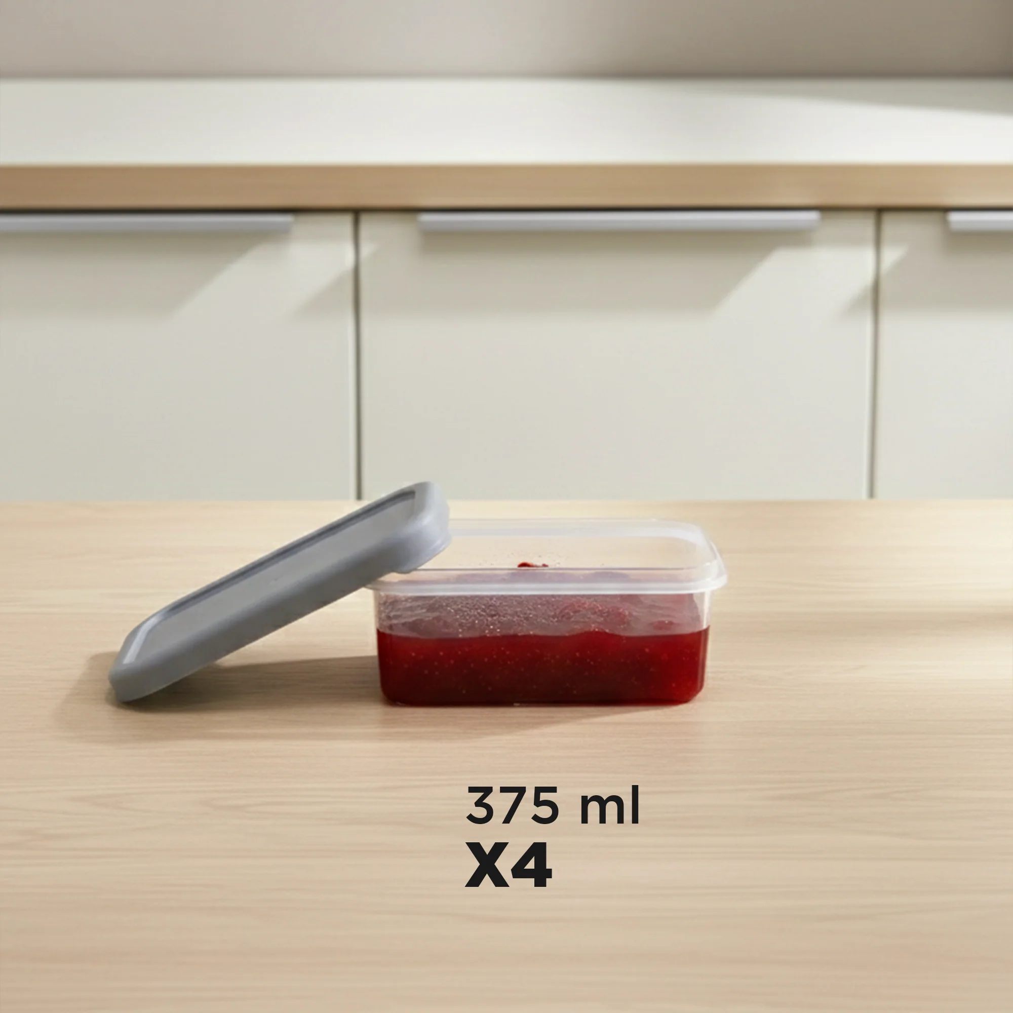 Set 28 boîtes de stockage en plastique - Image 3