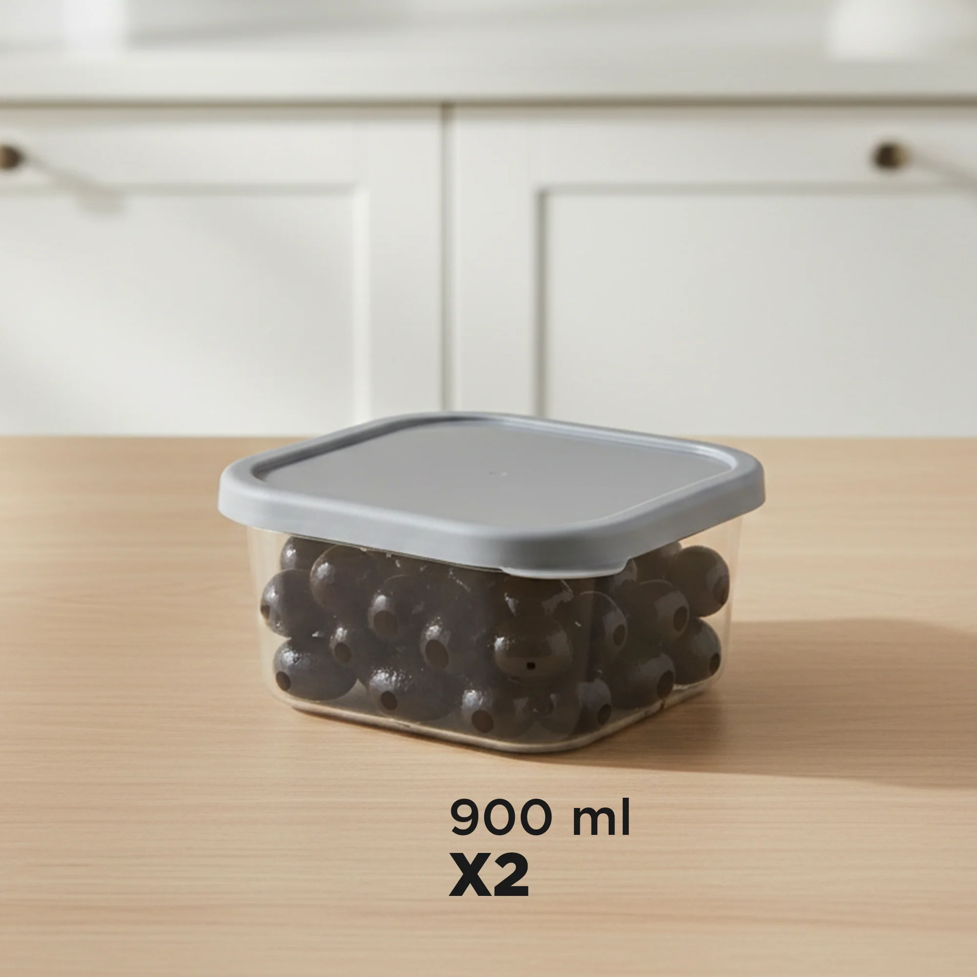 Set 28 boîtes de stockage en plastique - Image 4