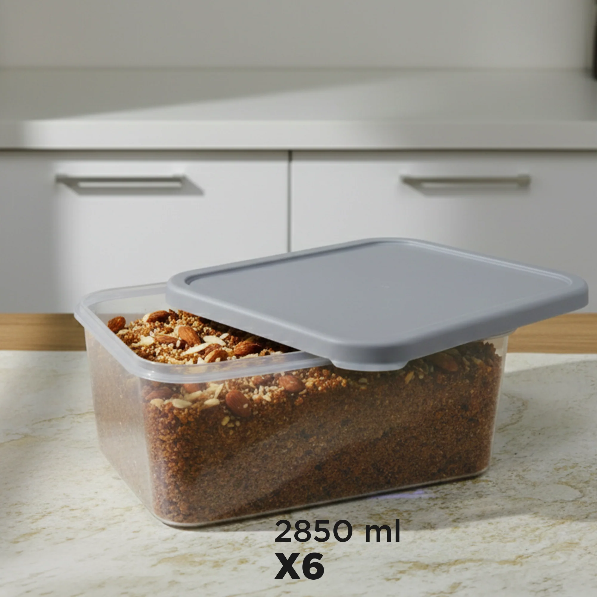 Set 28 boîtes de stockage en plastique - Image 8
