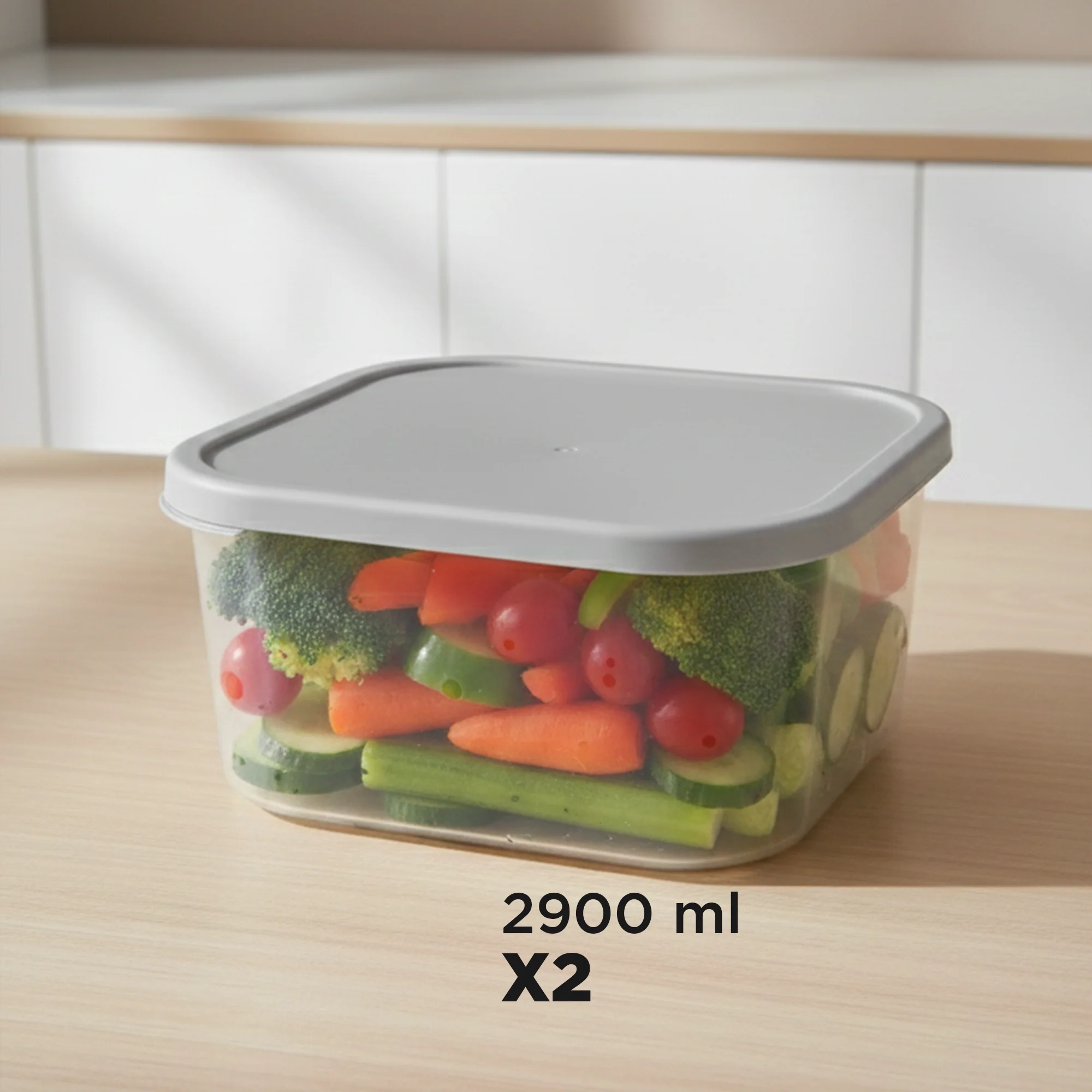Set 28 boîtes de stockage en plastique - Image 9
