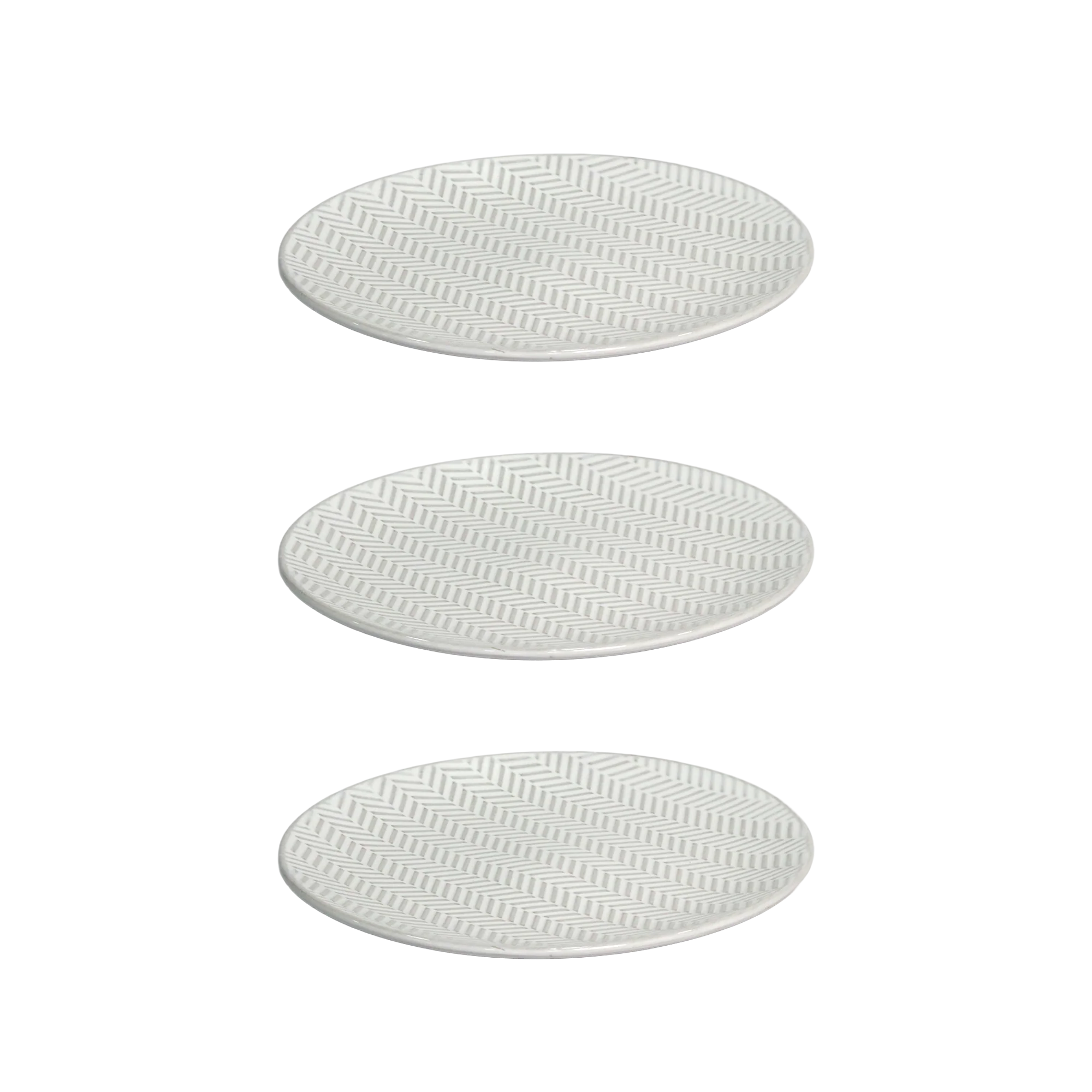 Set 3 assiettes 20cm + 2 assiettes 26cm + 3 bols 14cm en céramique - Image 4