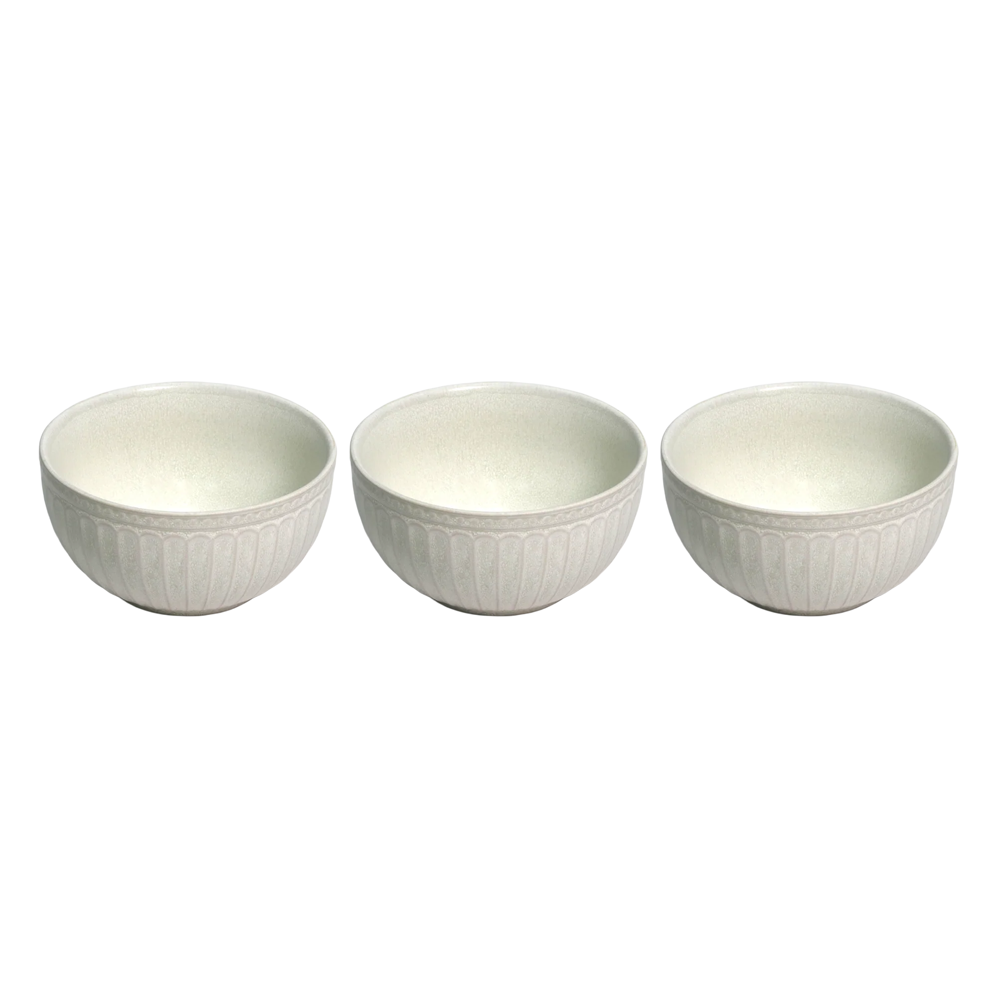 Set 3 assiettes 20cm + 3 bols 13cm + 3 mugs 260ML en céramique - Image 5