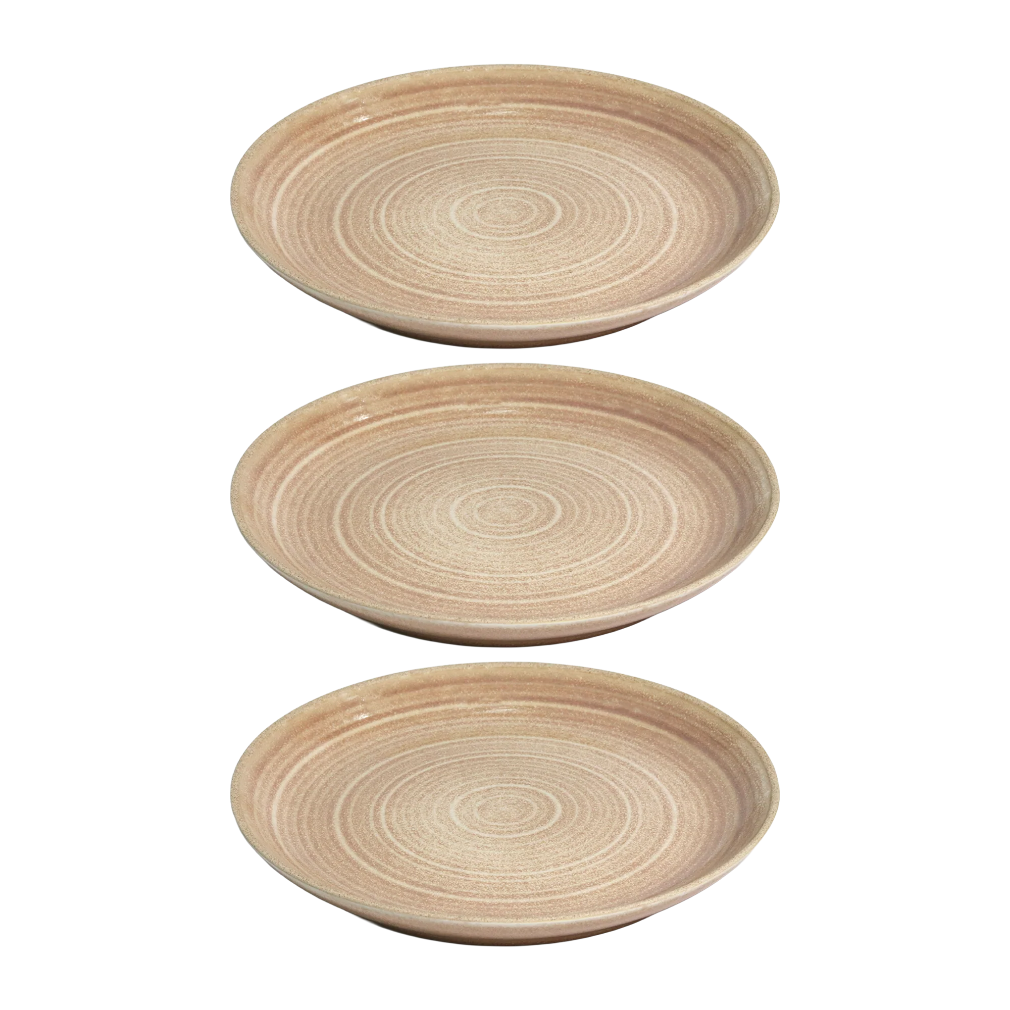Set 3 assiettes 20cm + 3 bols 15cm + 2 bols avec anses 15cm en céramique - Image 8