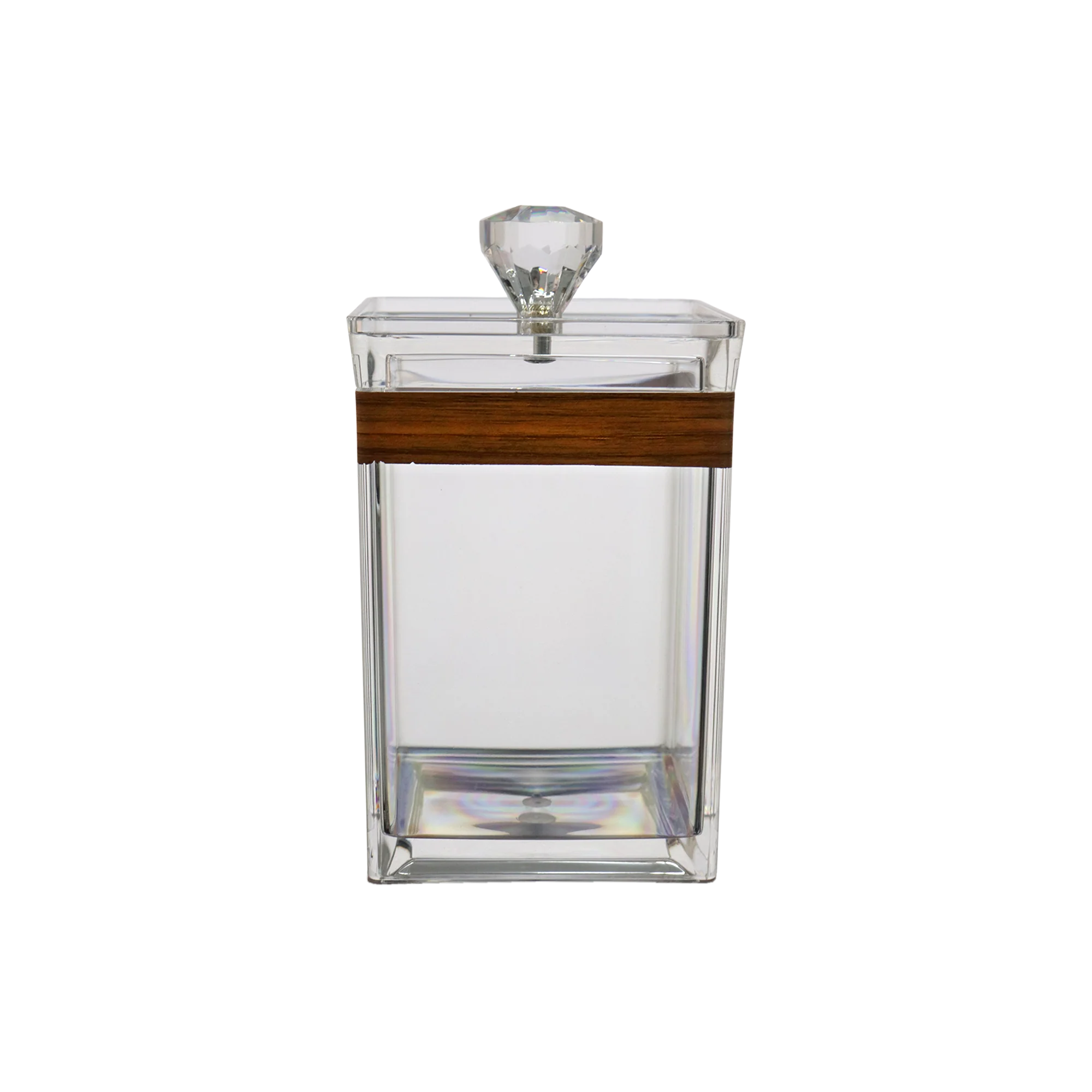 Set 3 boîtes carrées en plexiglass 300ML + 500ML + 700ML - Image 3