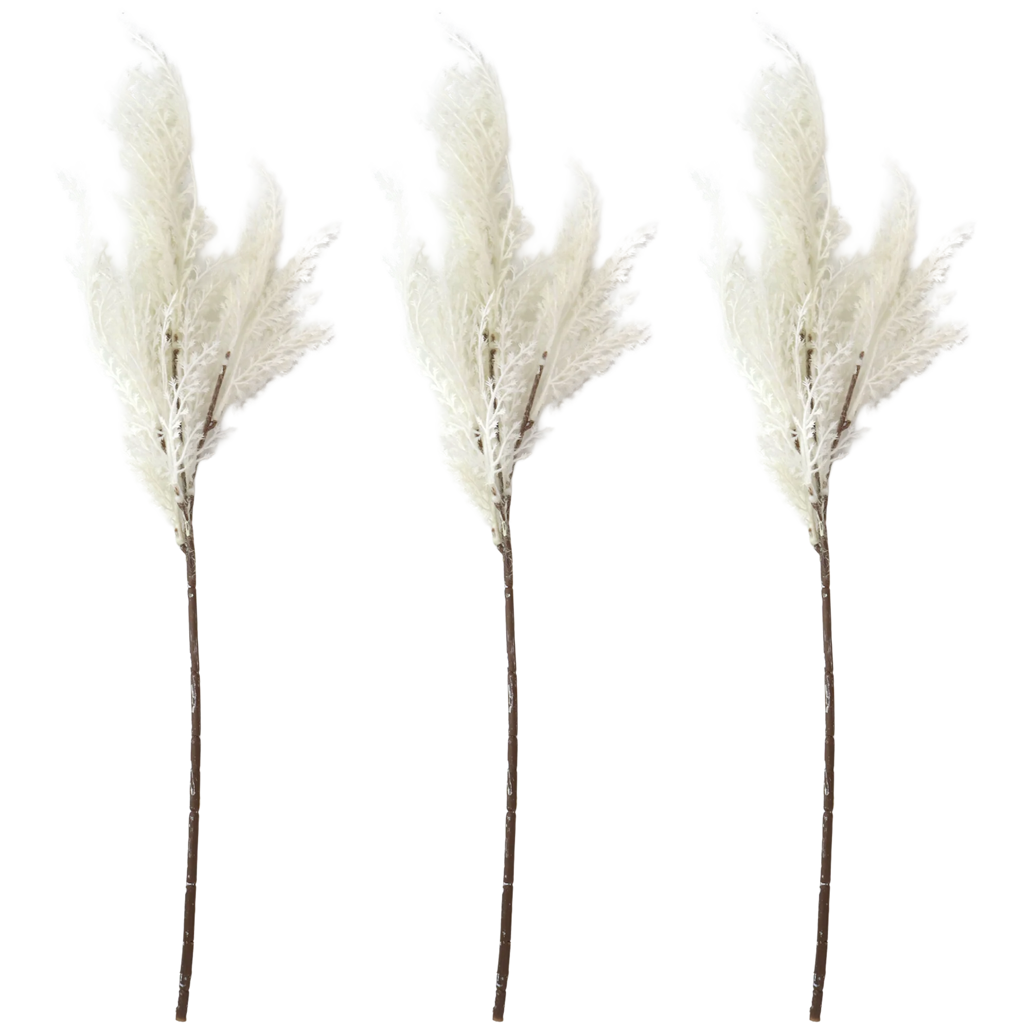 Set 3 fleurs artificielle 58cm - Image 3