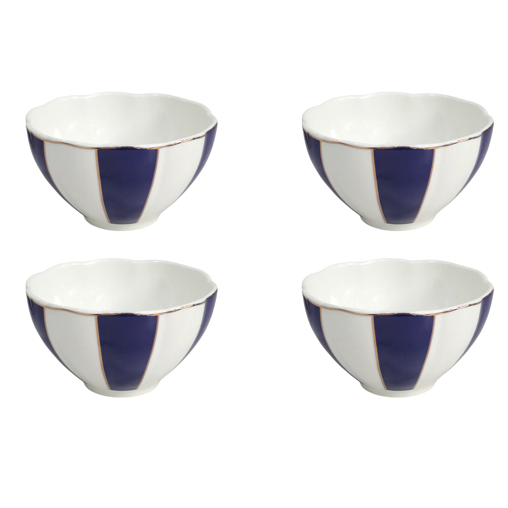 Set 4 bols colorés 12x6,50cm - Image 5