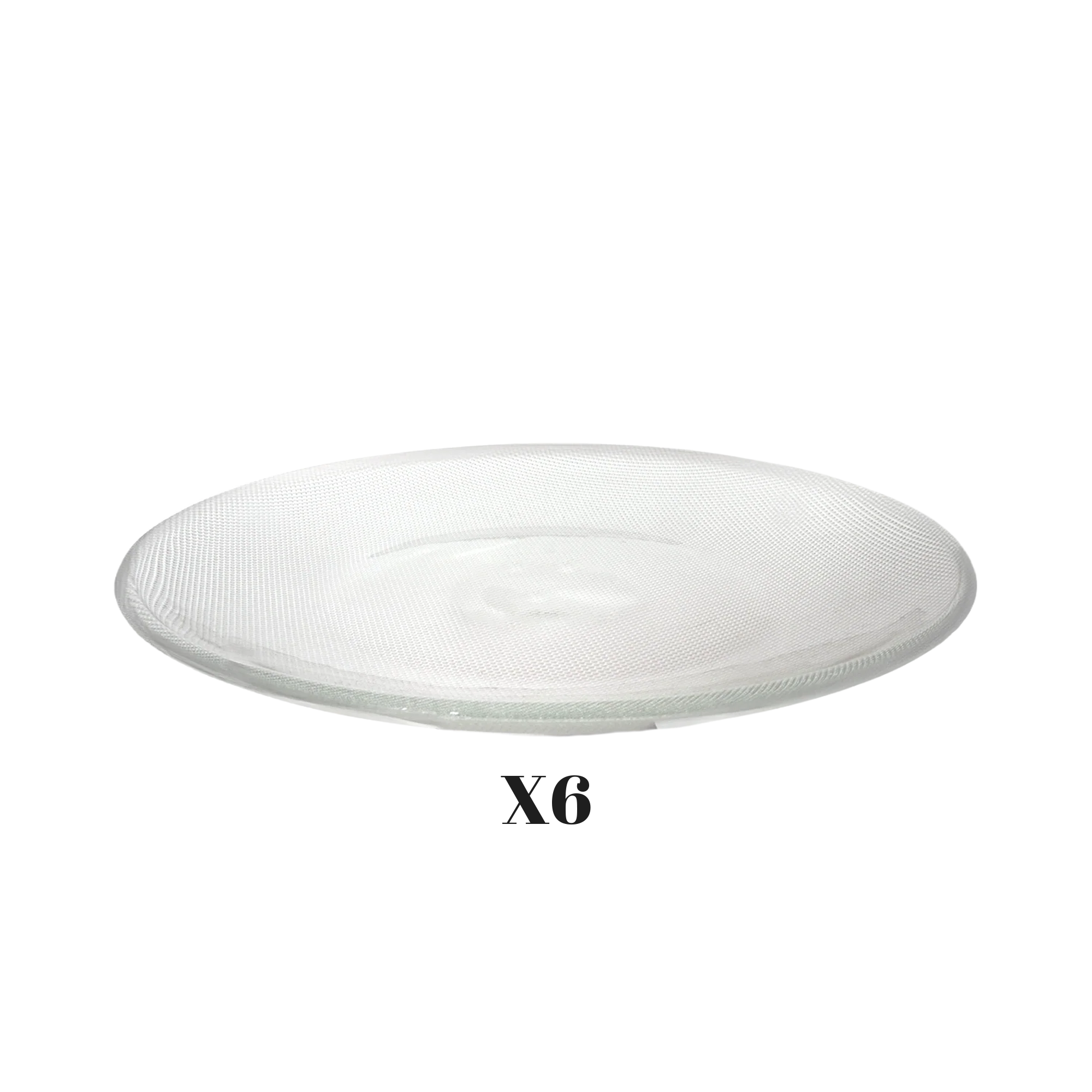 Set 6 plats 25cm + Set 6 plats 20cm + Set 6 plats 15cm en verre - Image 3