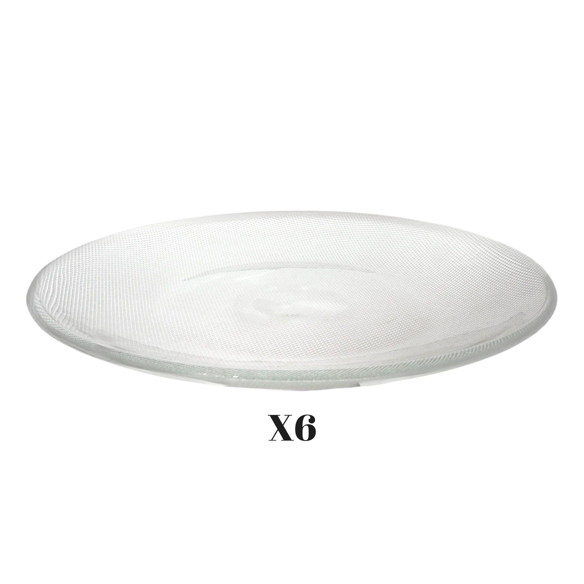 Set 6 plats 25cm + Set 6 plats 20cm + Set 6 plats 15cm en verre - Image 4